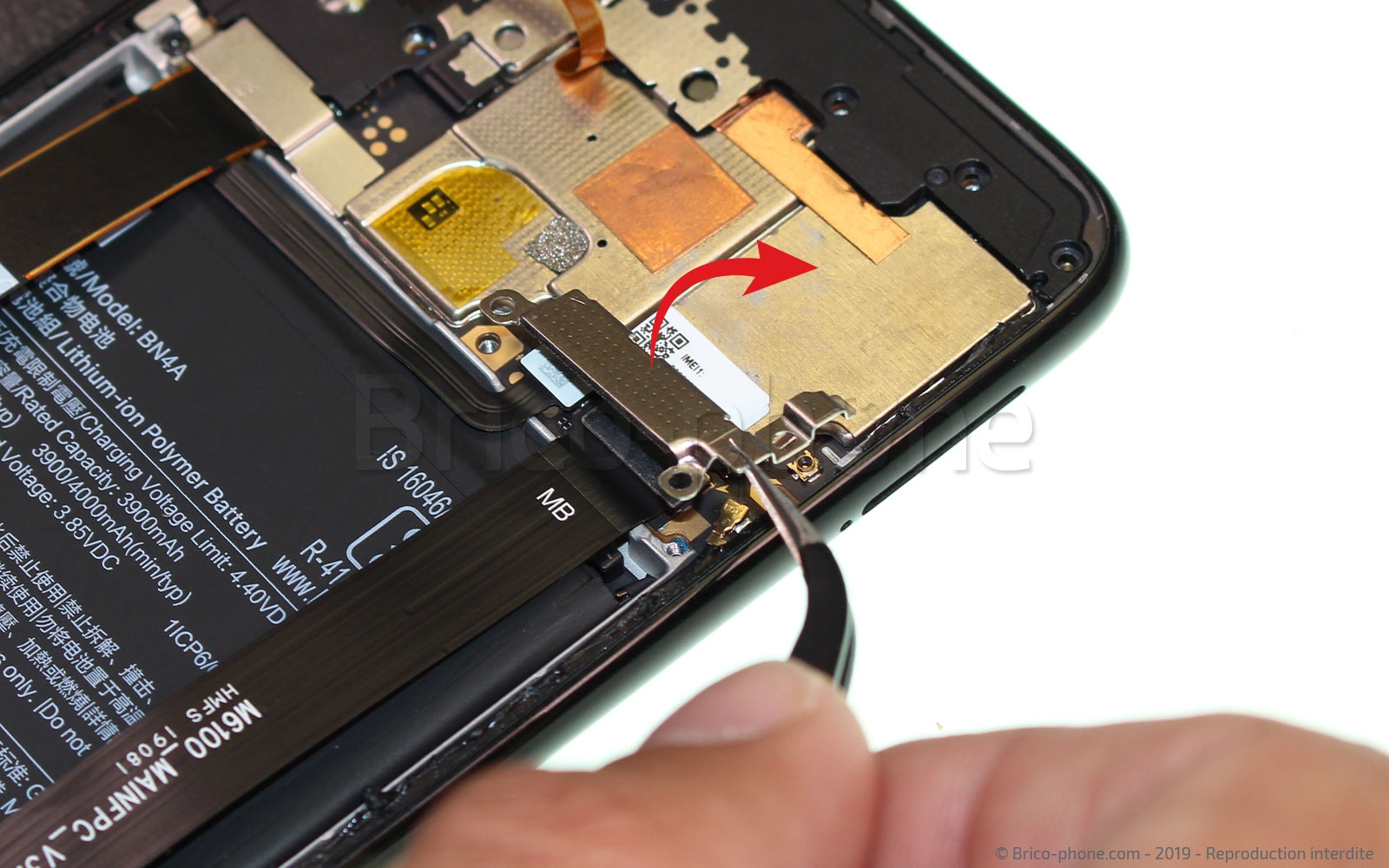 Changement du connecteur de charge sur Redmi Note 7 photo 2