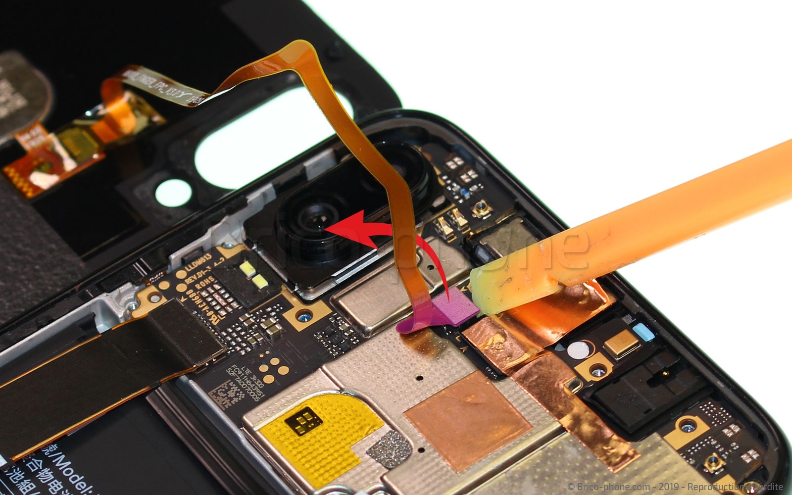 Changement du connecteur de charge sur Redmi Note 7 photo 4