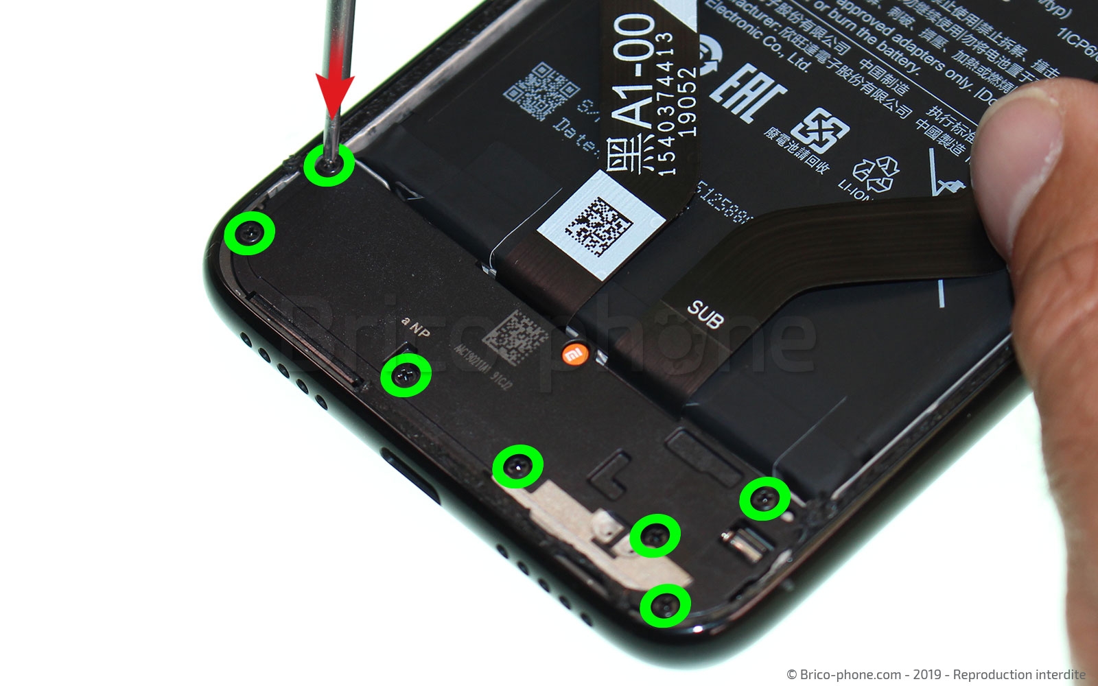 Démontage complet sur Redmi Note 7 photo 1