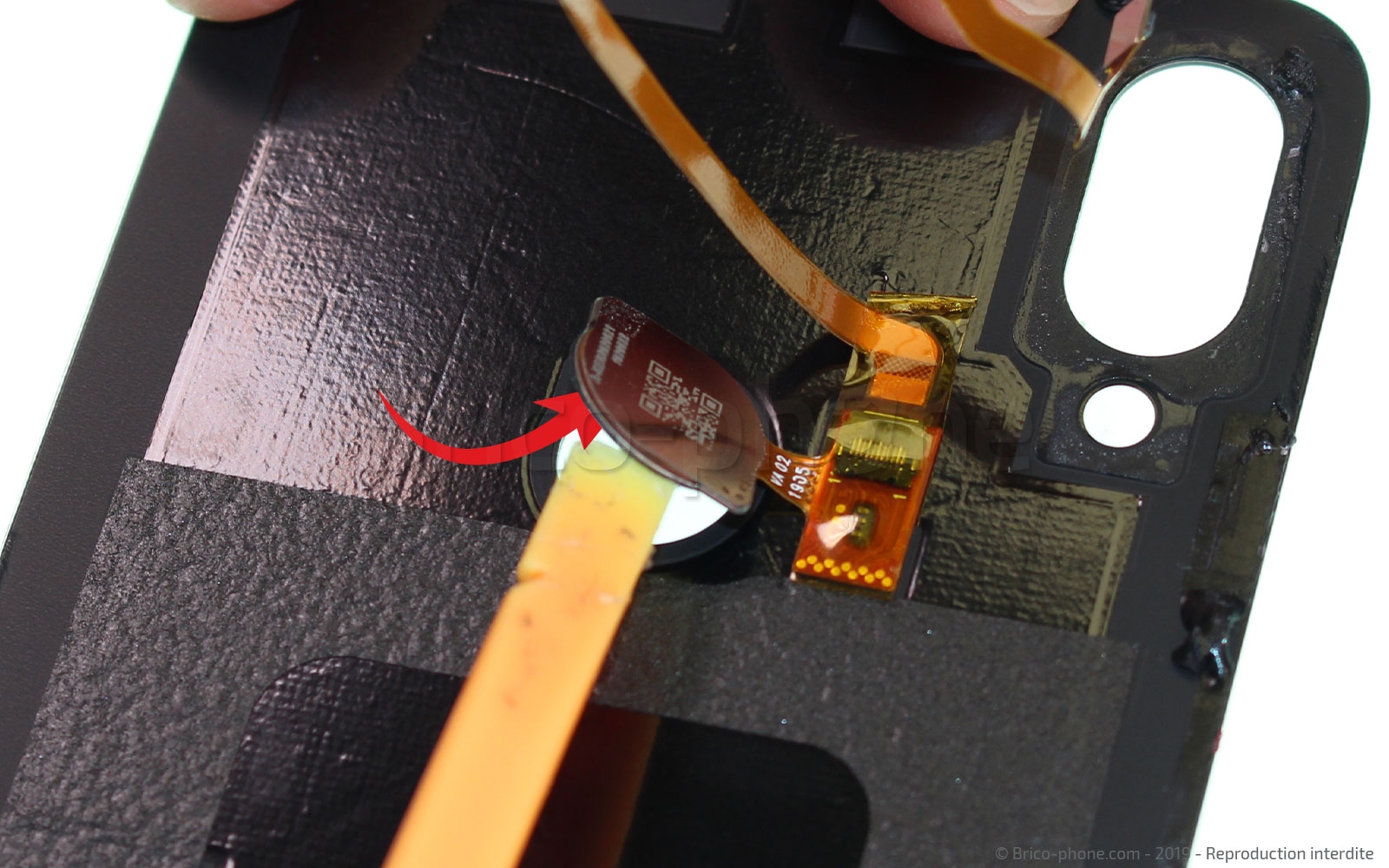 Changement de vitre arrière sur Redmi Note 7 photo 2