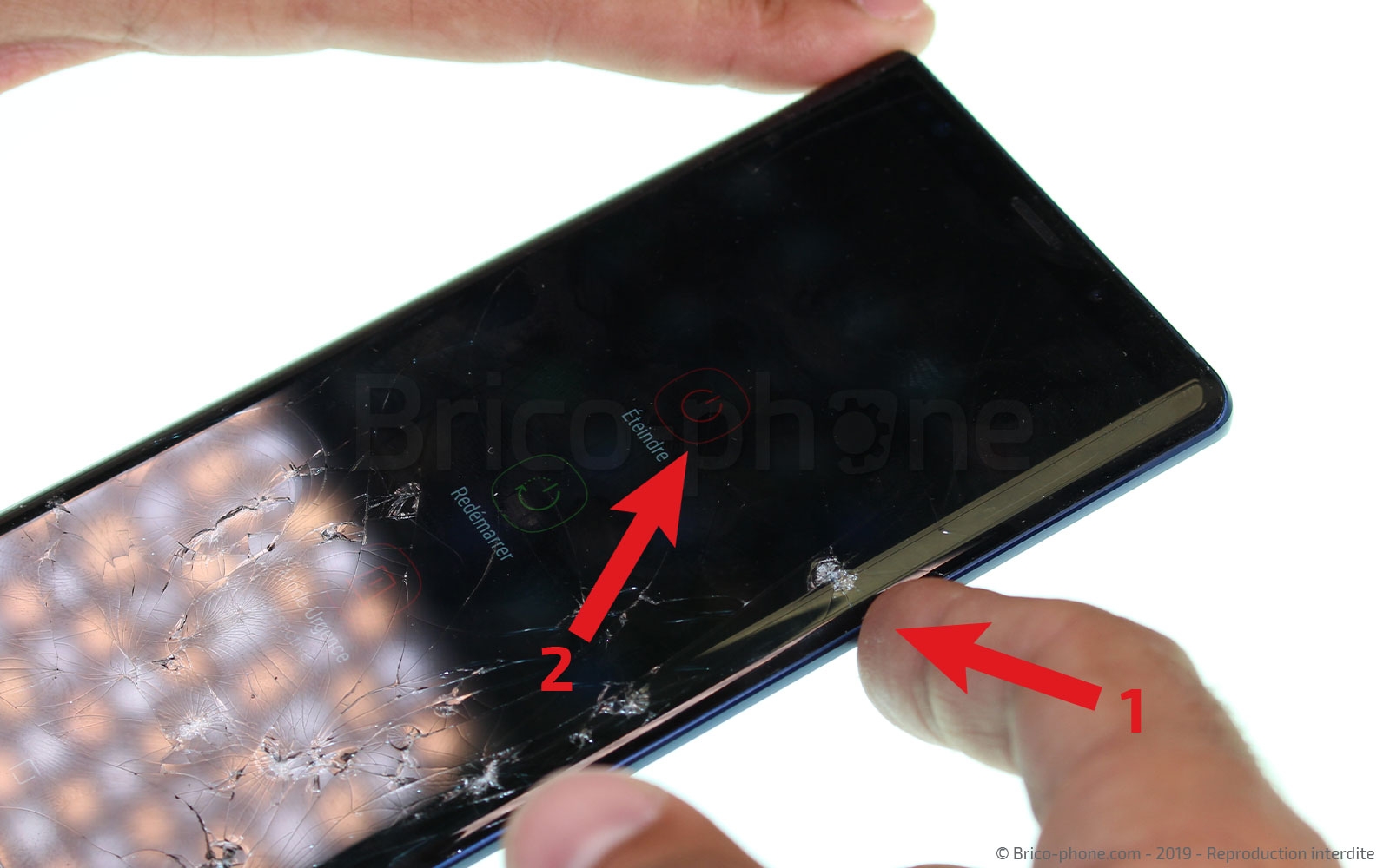 Changement de Bloc Ecran sur Galaxy Note 9 photo 2