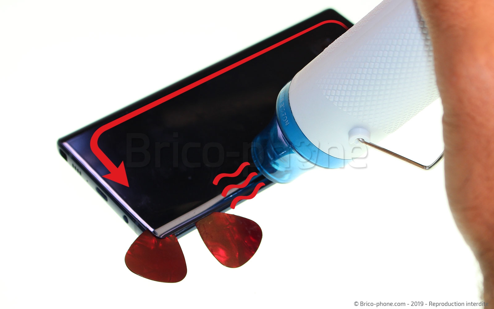 Changement de Bloc Ecran sur Galaxy Note 9 photo 1