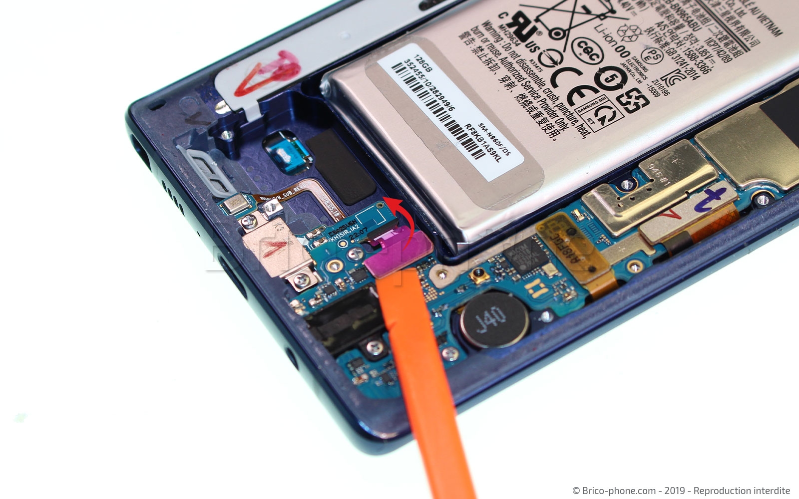 Démontage complet sur Galaxy Note 9 photo 1