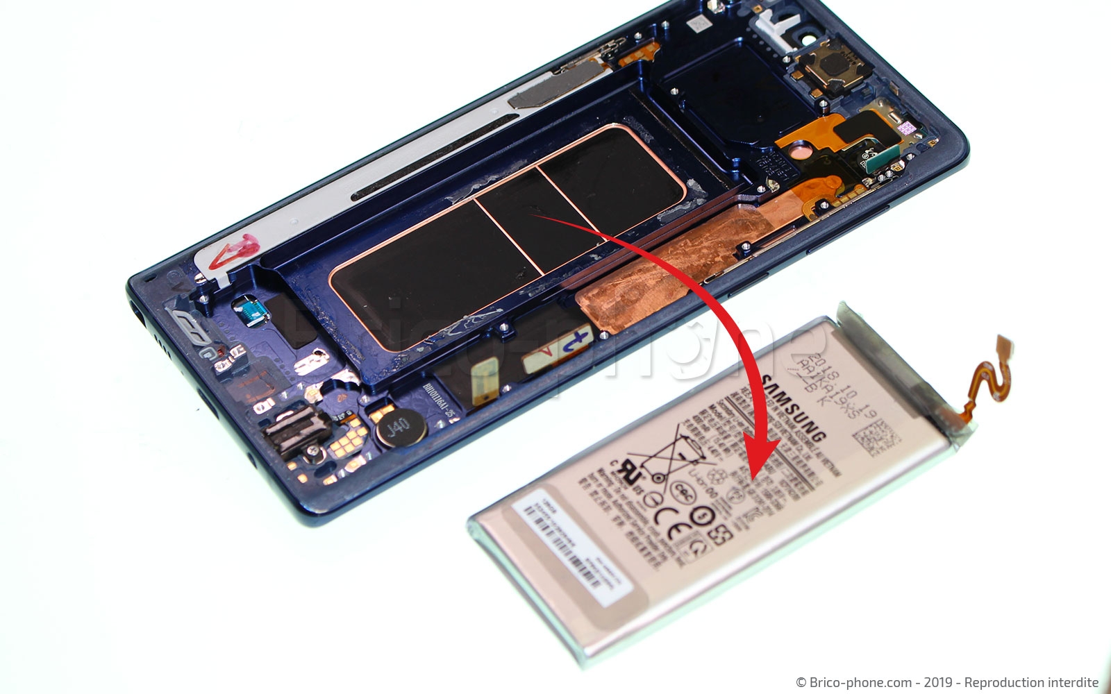 Démontage complet sur Galaxy Note 9 photo 2