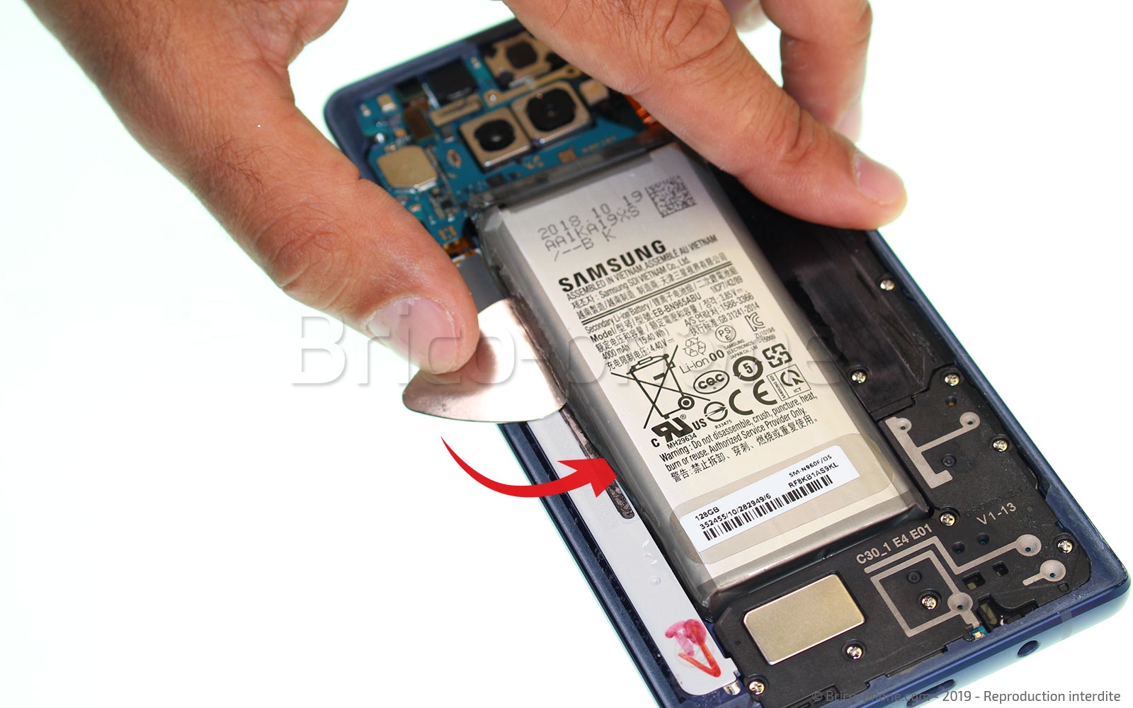 Changement de Batterie sur Galaxy Note 9 photo 2