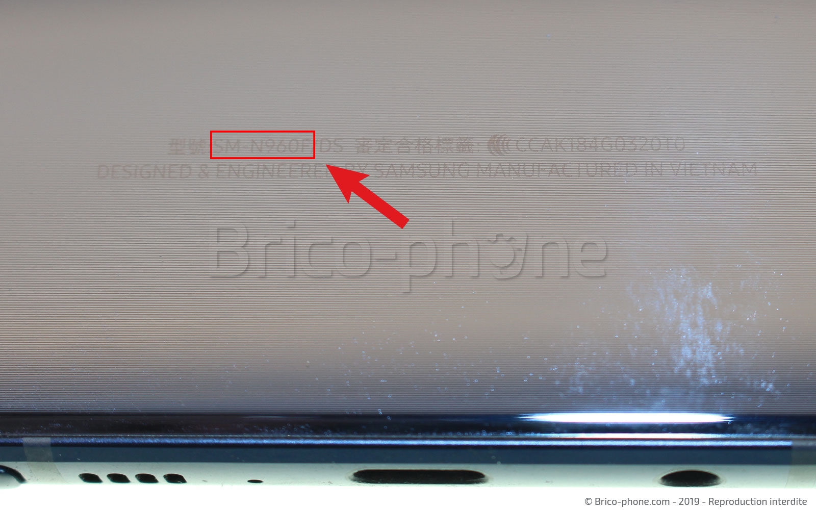 Changement de Batterie sur Galaxy Note 9 photo 1