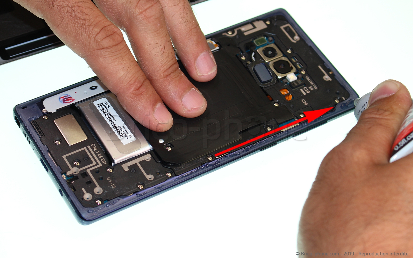 Changement de Batterie sur Galaxy Note 9 photo 1
