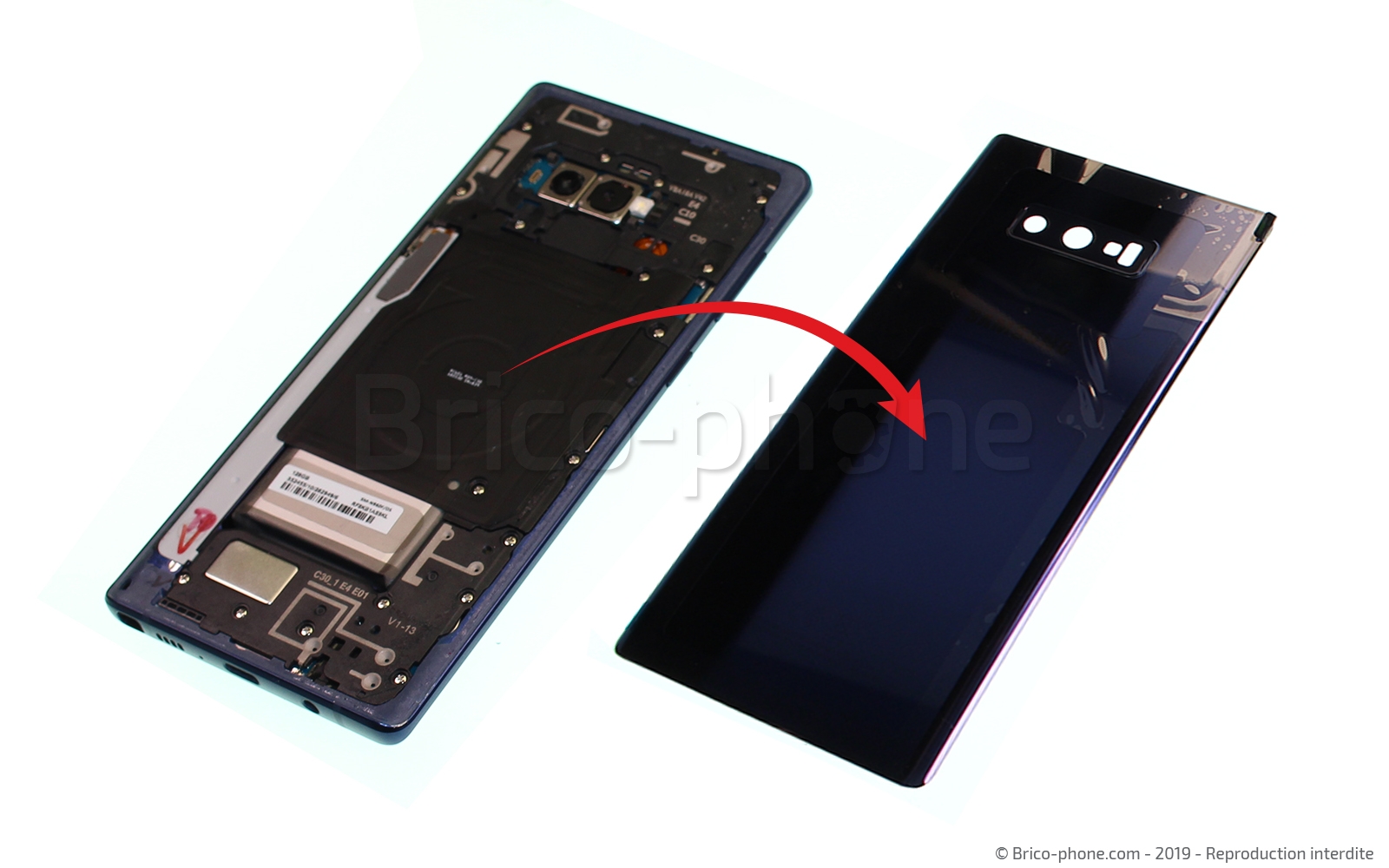 Changement de Batterie sur Galaxy Note 9 photo 4