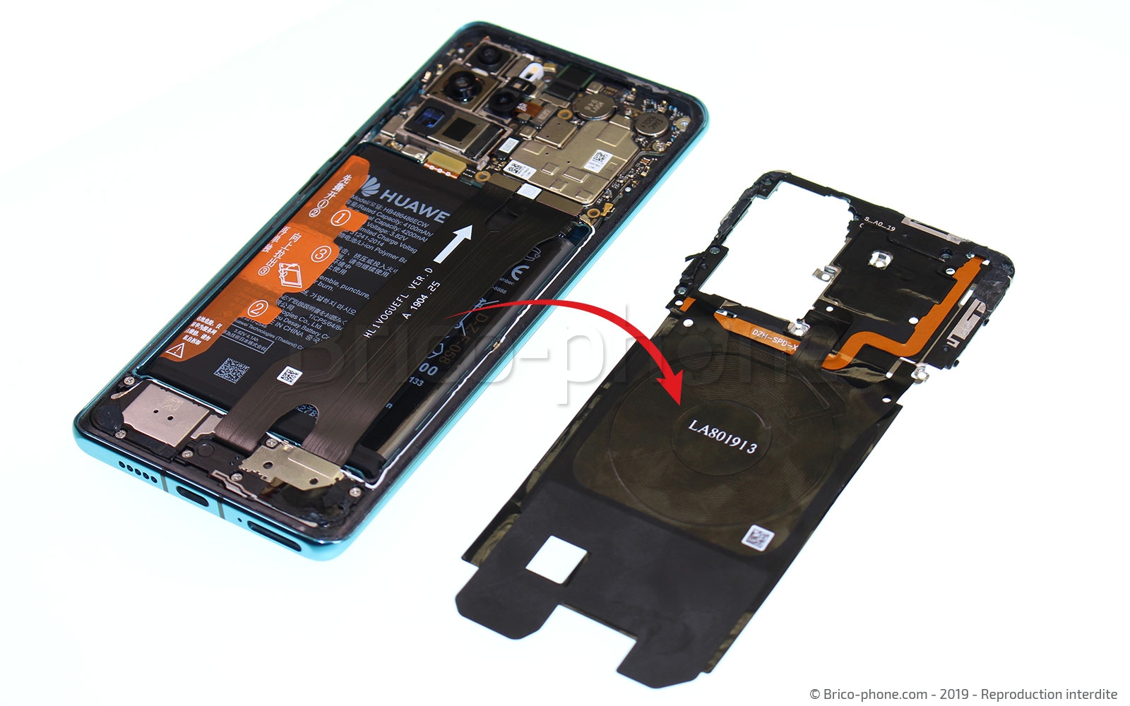 Changement du bloc écran  sur P30 Pro photo 4