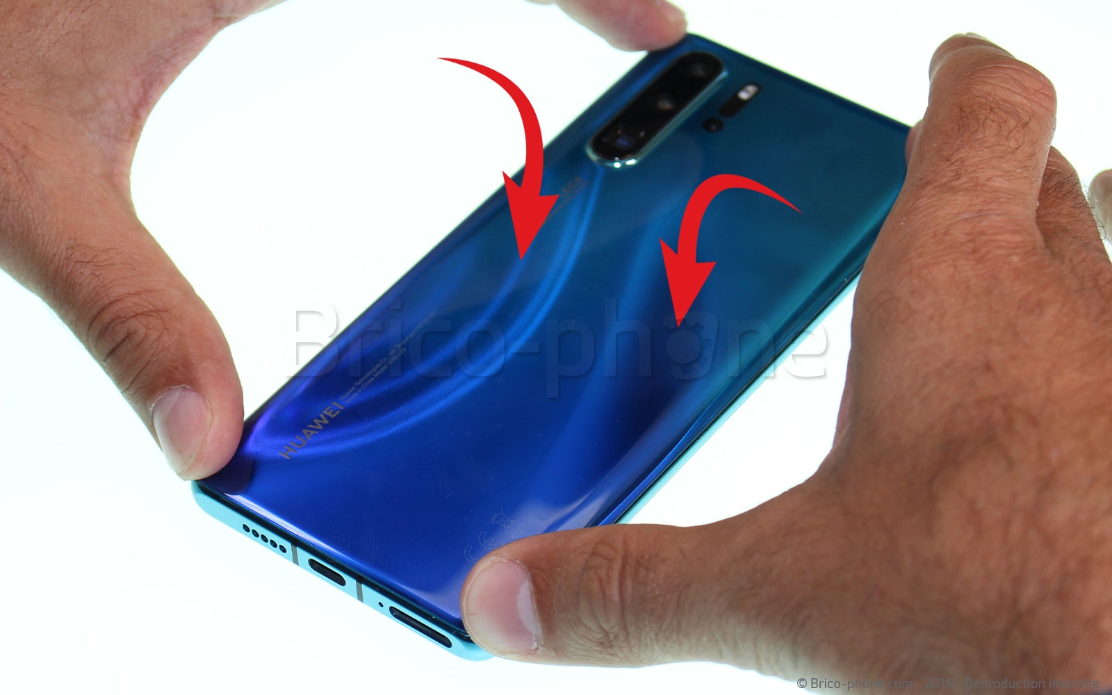 Changement de Vitre Arrière sur P30 Pro photo 3