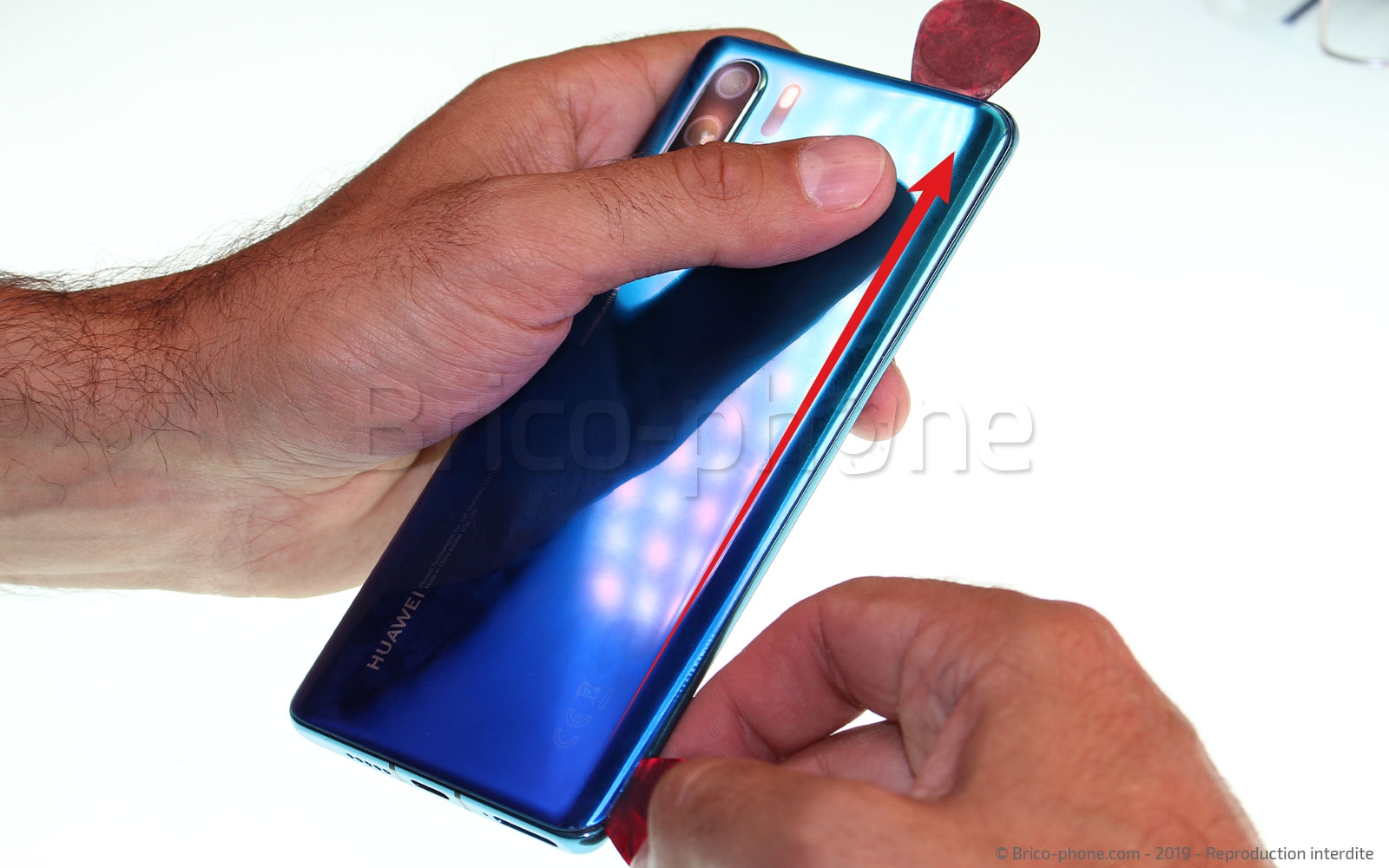 Changement de Vitre Arrière sur P30 Pro photo 1