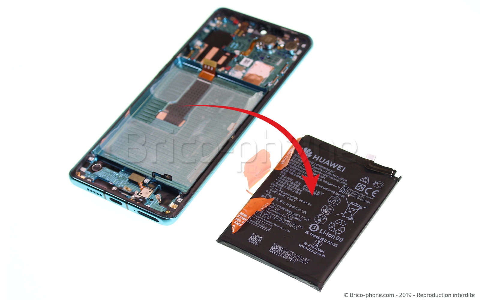 Démontage complet sur P30 Pro photo 3