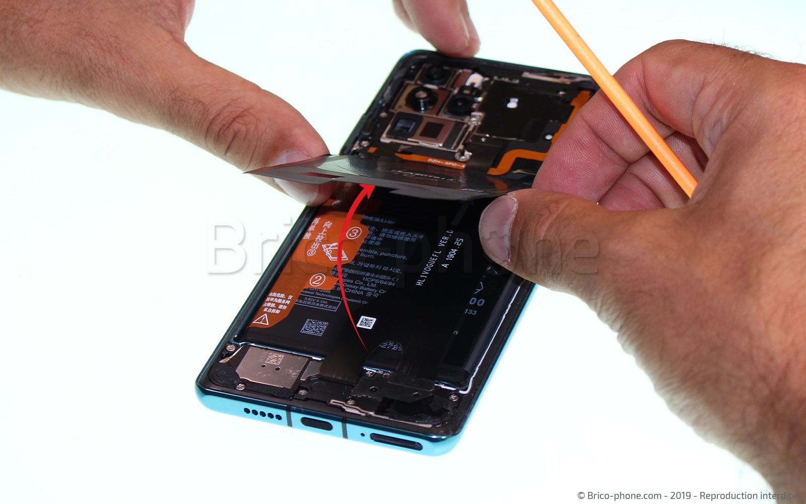 Changement du connecteur de charge sur P30 Pro photo 2