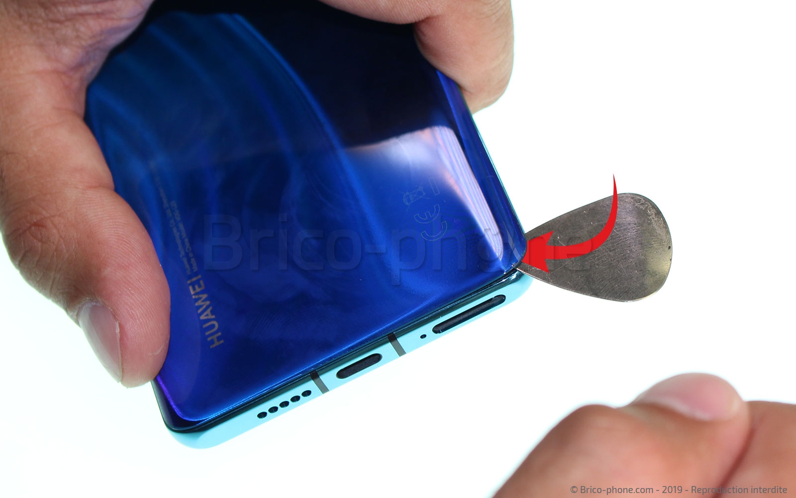 Changement du connecteur de charge sur P30 Pro photo 2