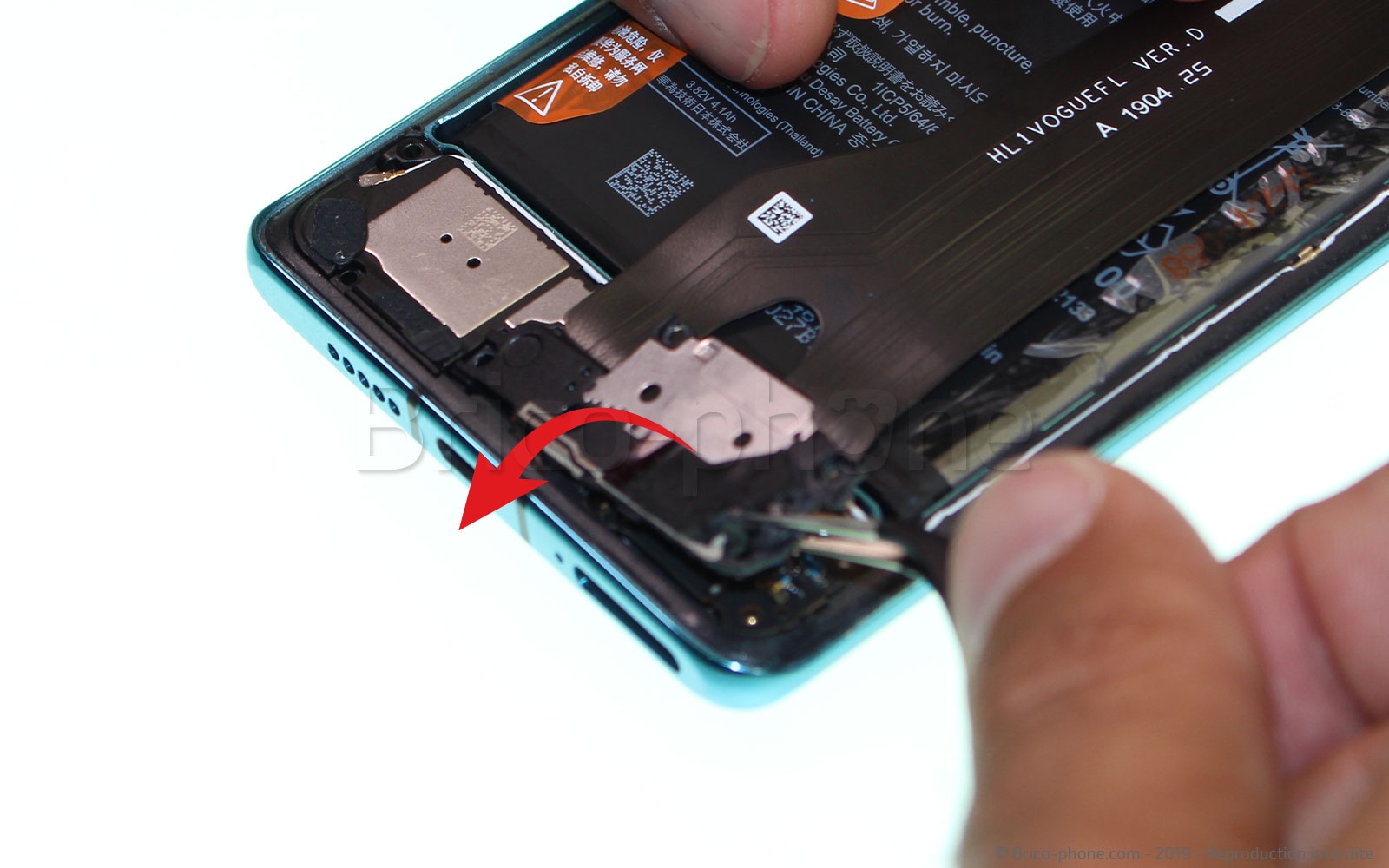 Changement du connecteur de charge sur P30 Pro photo 2