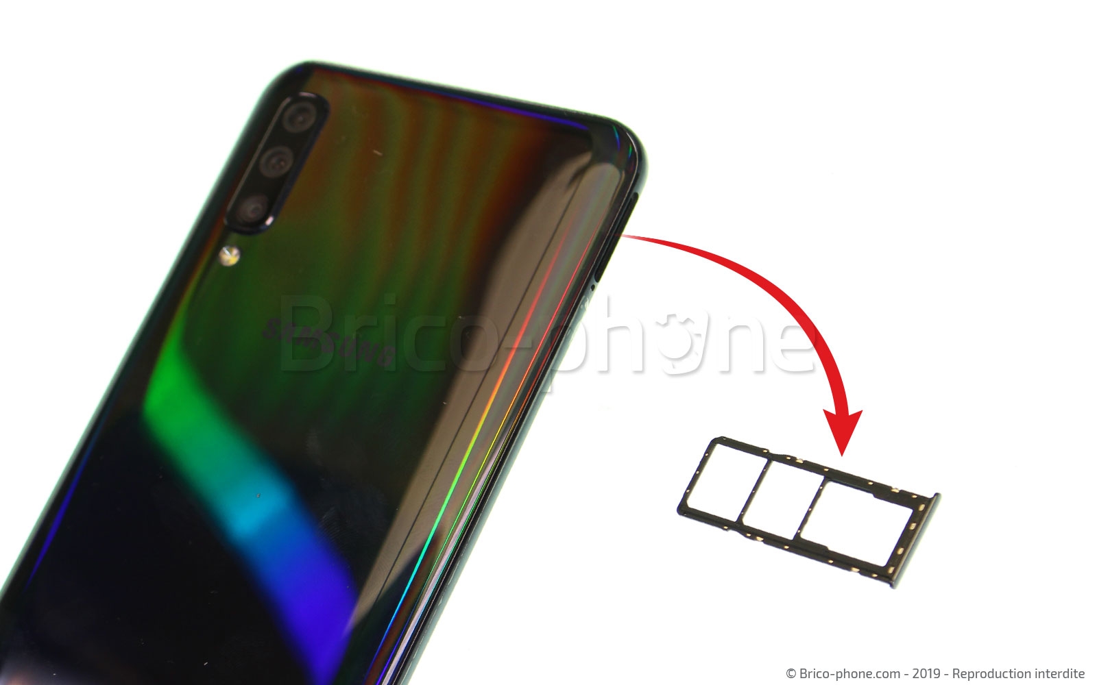 Démontage complet sur Galaxy A50 photo 4