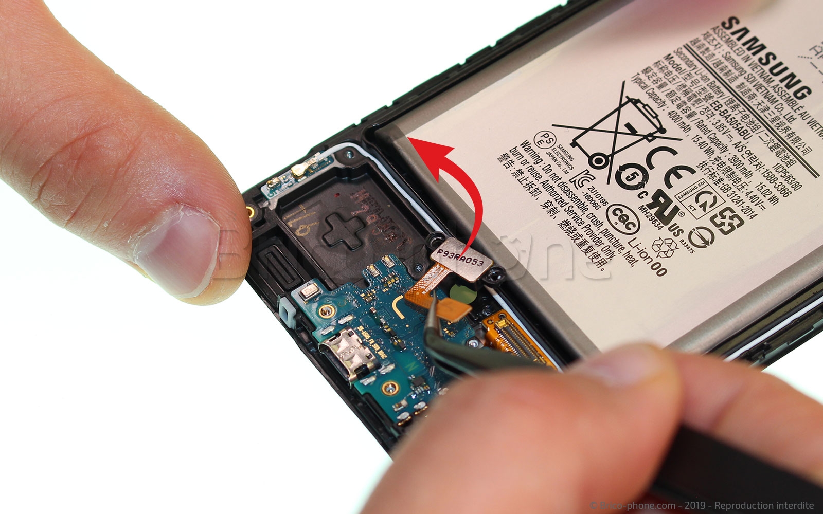 Démontage complet sur Galaxy A50 photo 3