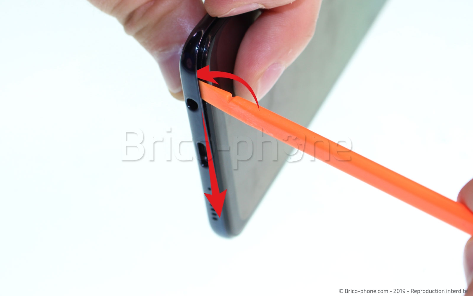 Changement d'écran vitre et LCD sur Galaxy A50 photo 2