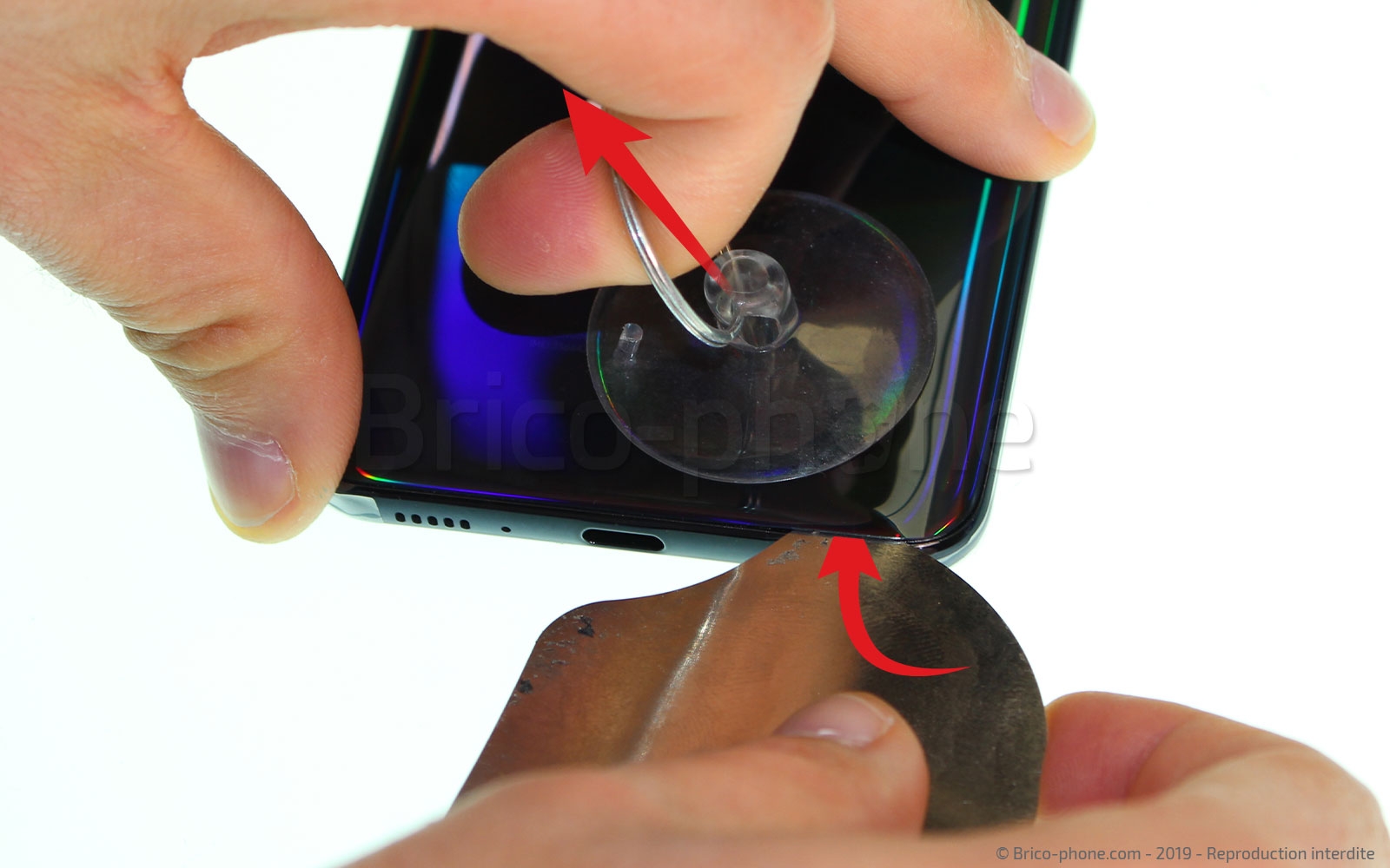 Changement de batterie sur Galaxy A50 photo 2