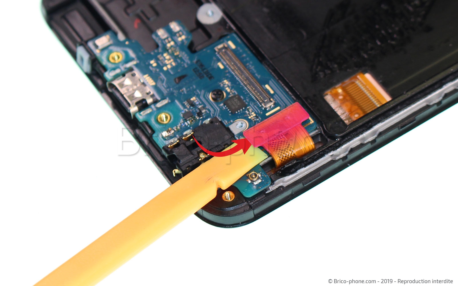 Démontage complet sur Galaxy A40 photo 1