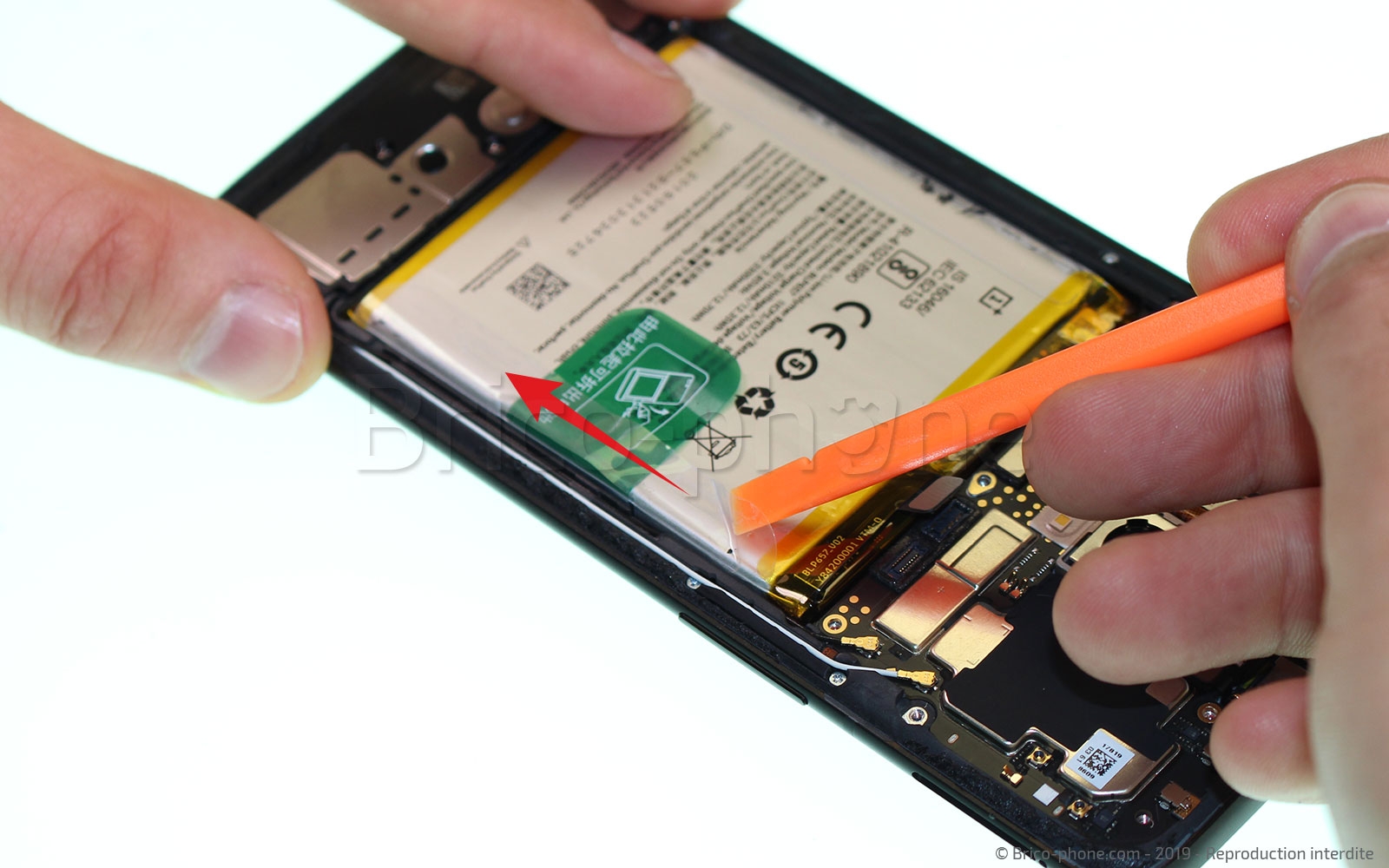 Changement de batterie sur OnePlus 6 photo 1