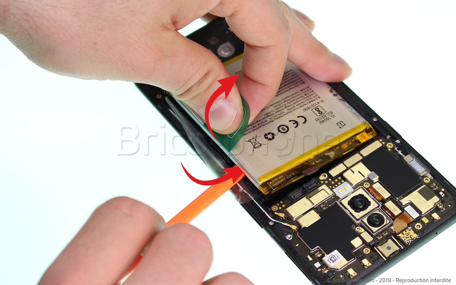 Changement de batterie sur OnePlus 6 photo 1