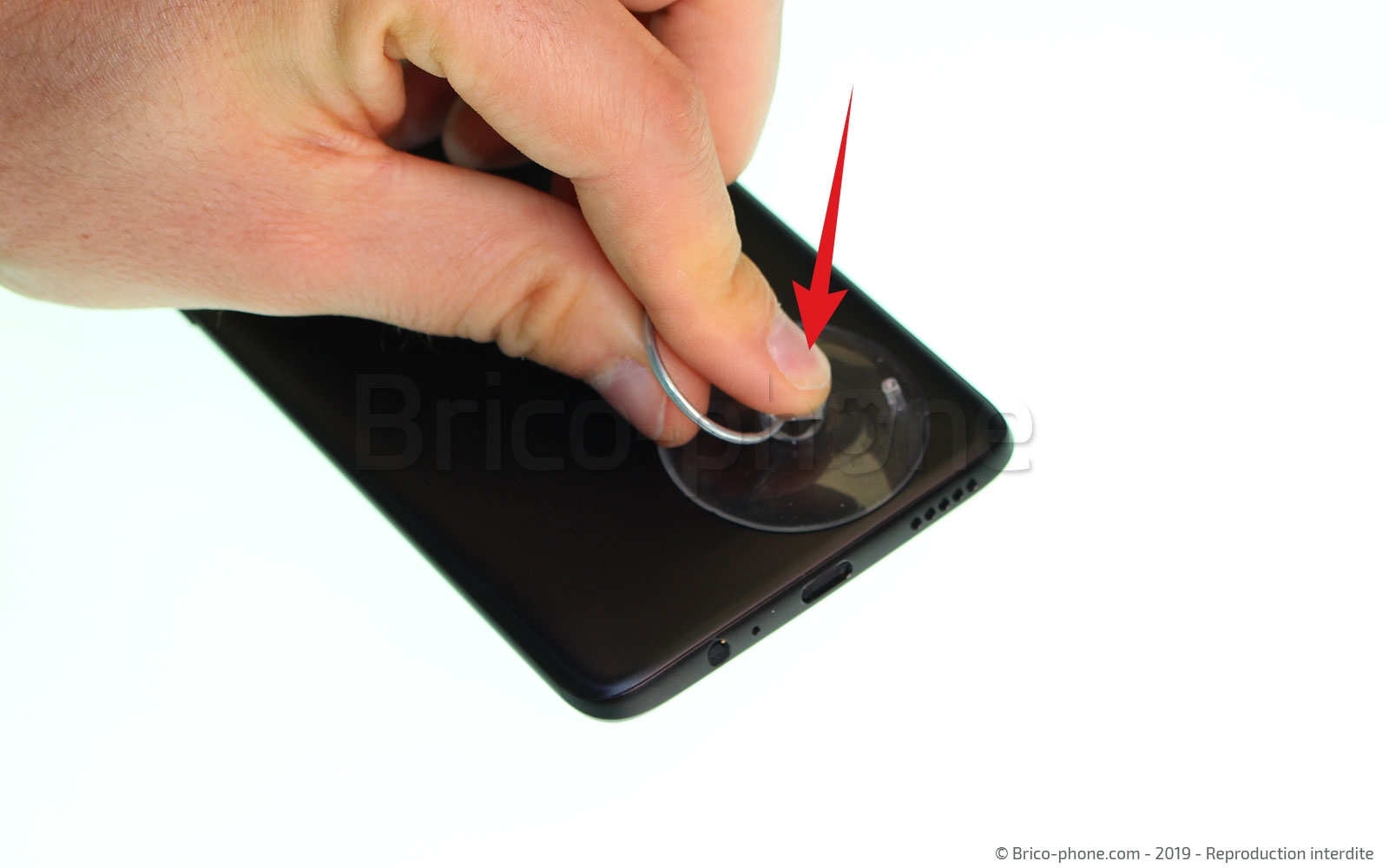 Changement du connecteur de charge sur OnePlus 6 photo 1