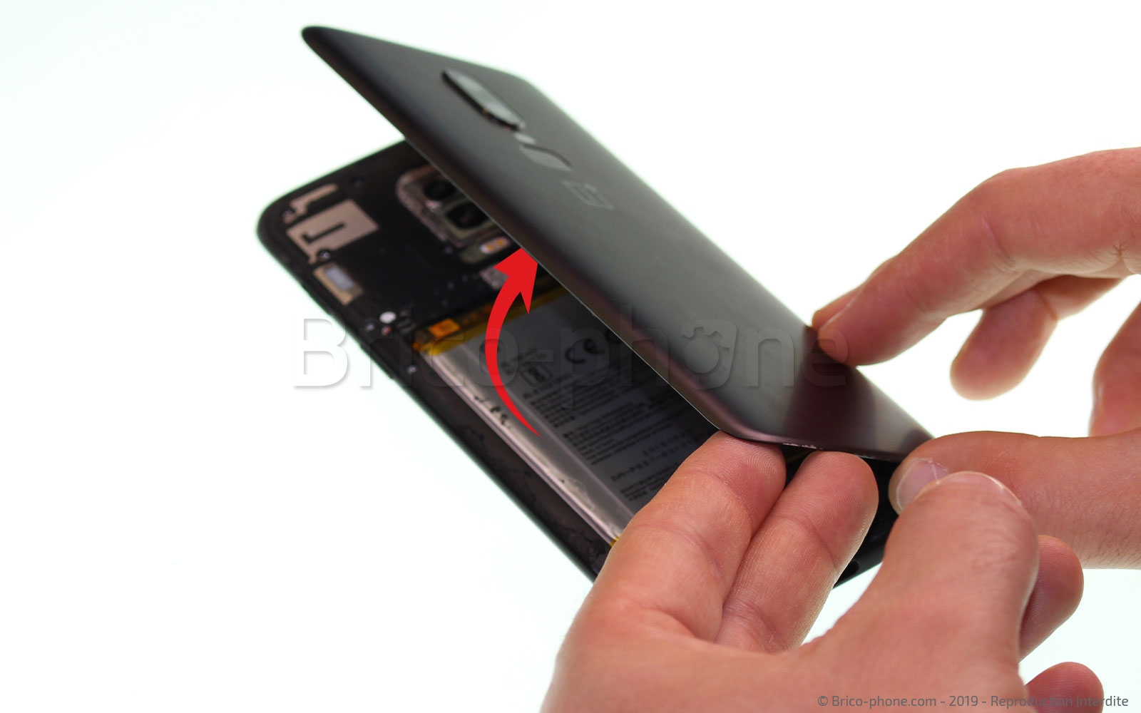 Changement du connecteur de charge sur OnePlus 6 photo 2