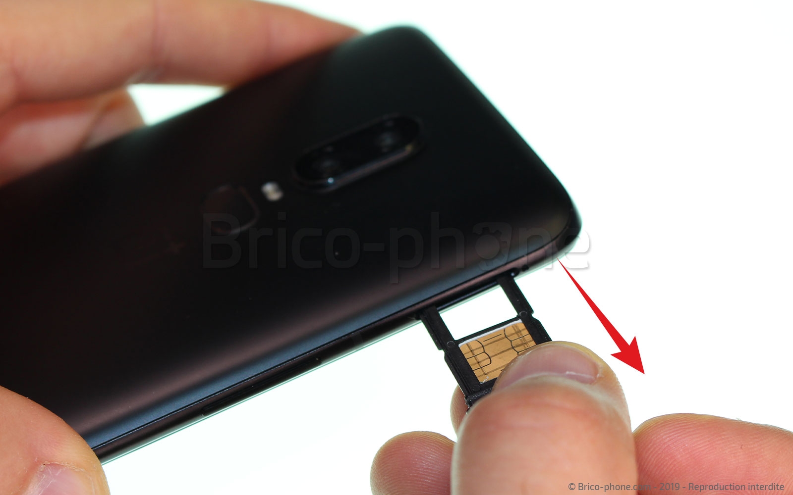 Changement du connecteur de charge sur OnePlus 6 photo 3