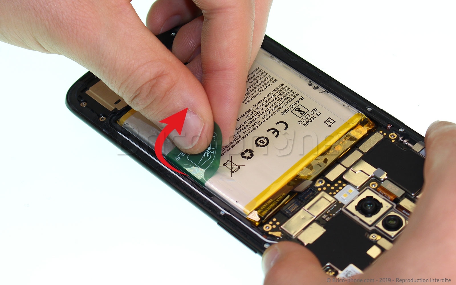 Changement du connecteur de charge sur OnePlus 6 photo 2