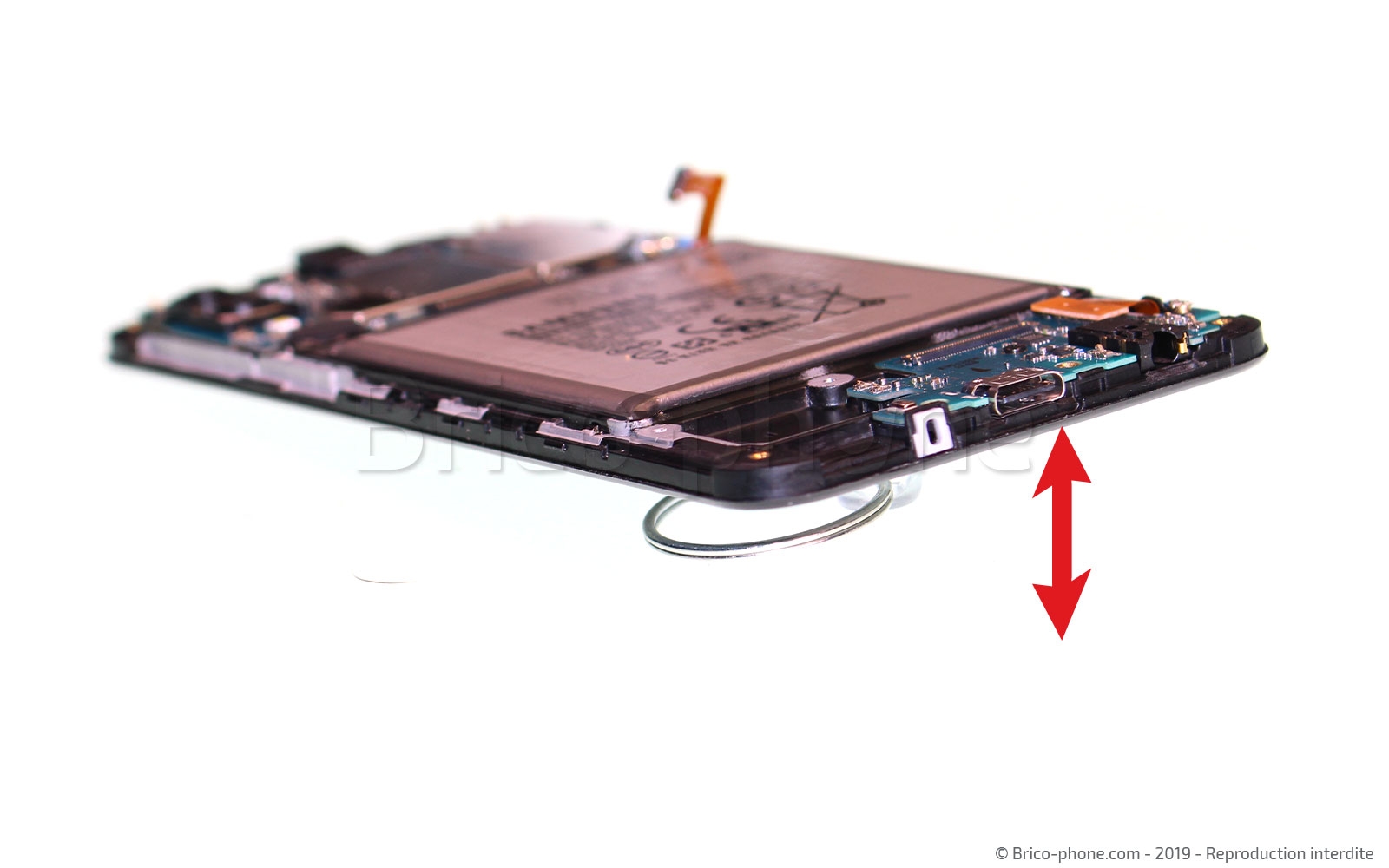 Changement de batterie sur Galaxy A40 photo 3