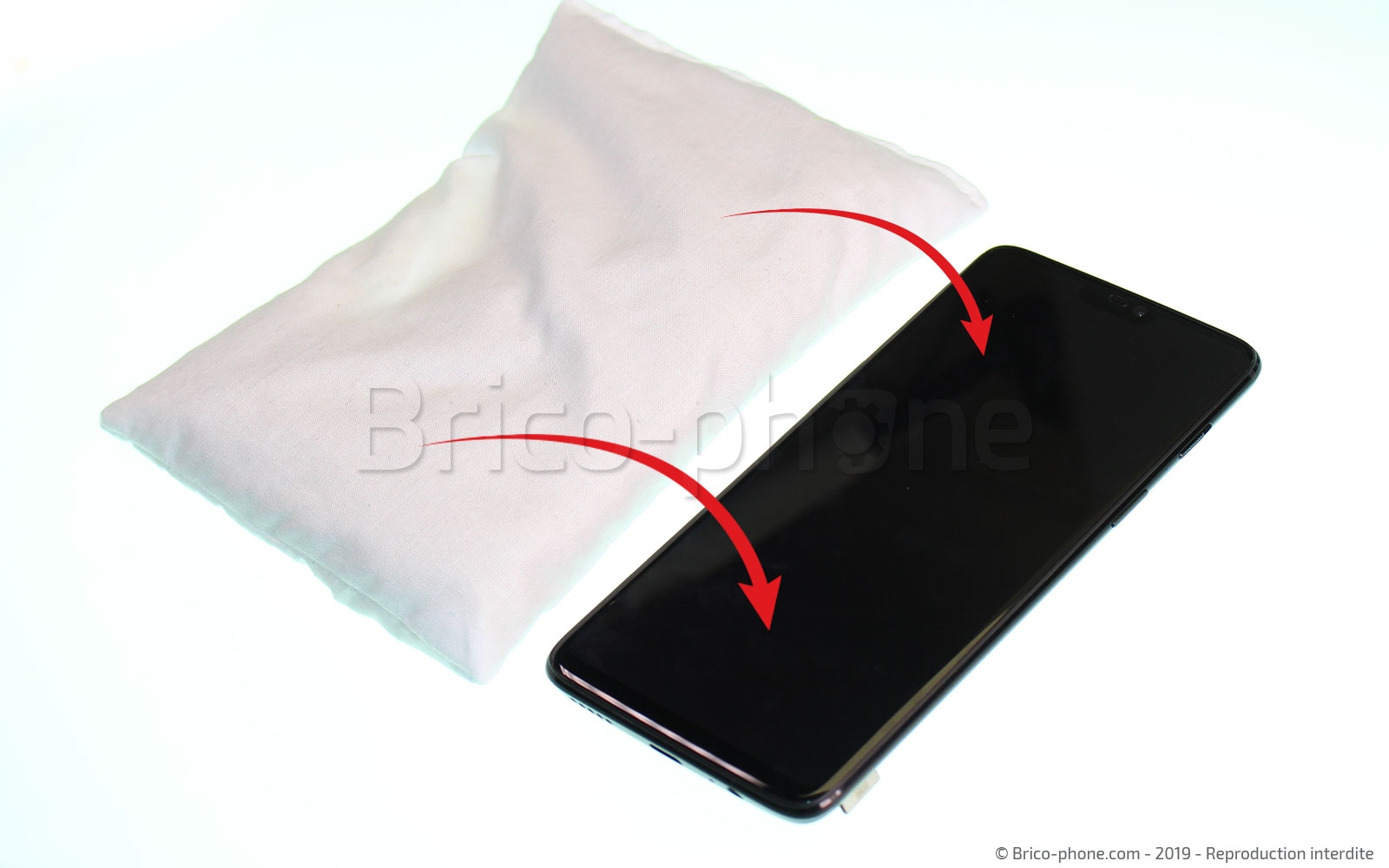 Changement d'écran vitre et LCD sur OnePlus 6 photo 1