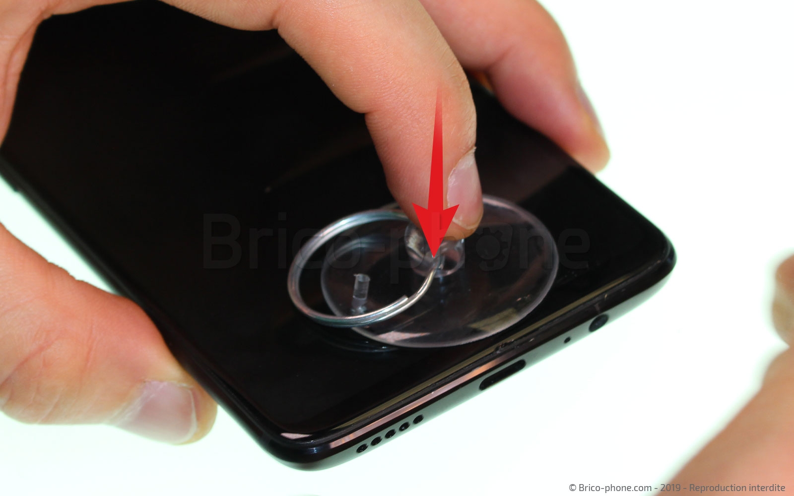 Changement d'écran vitre et LCD sur OnePlus 6 photo 1