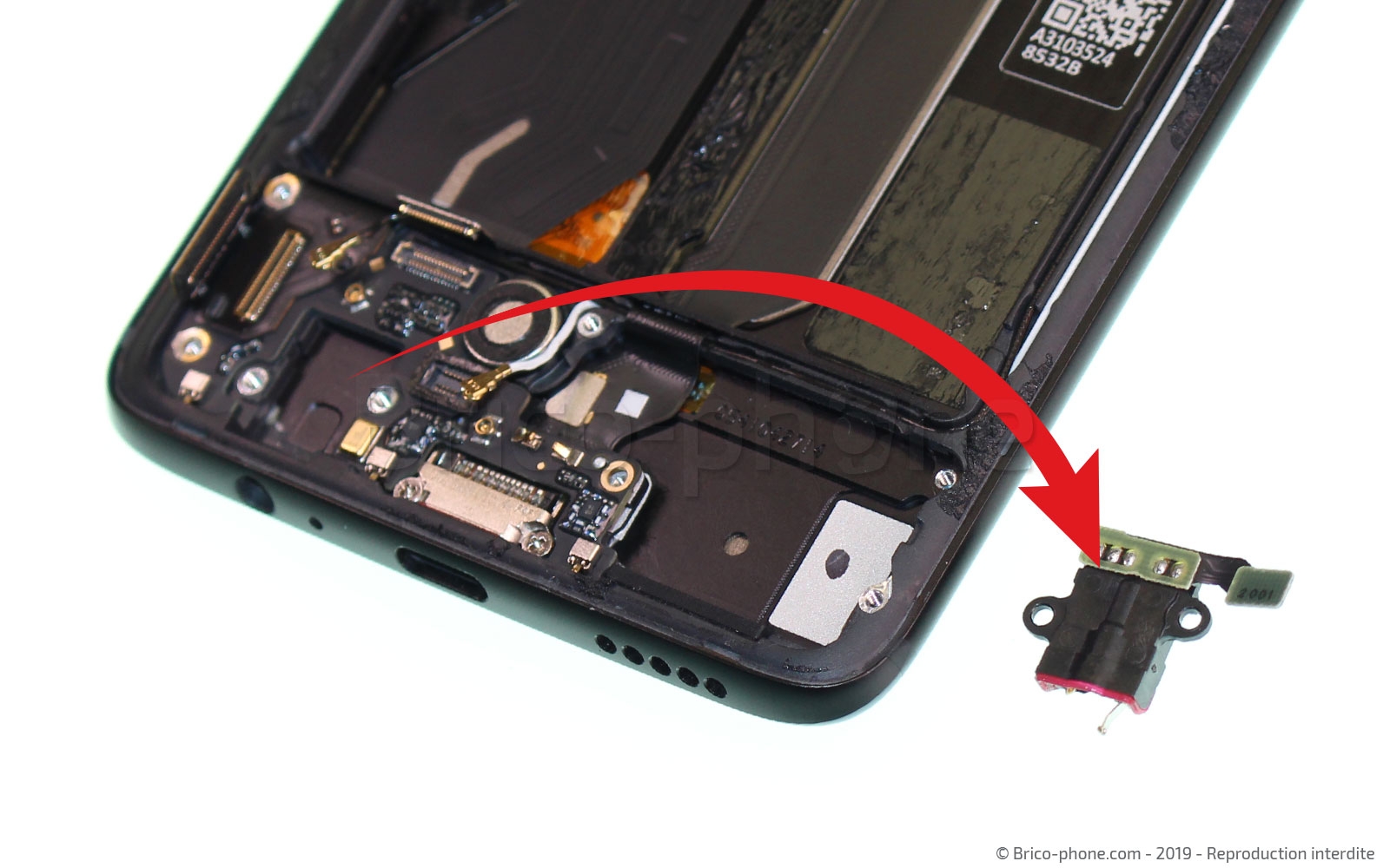 Changement d'écran vitre et LCD sur OnePlus 6 photo 3