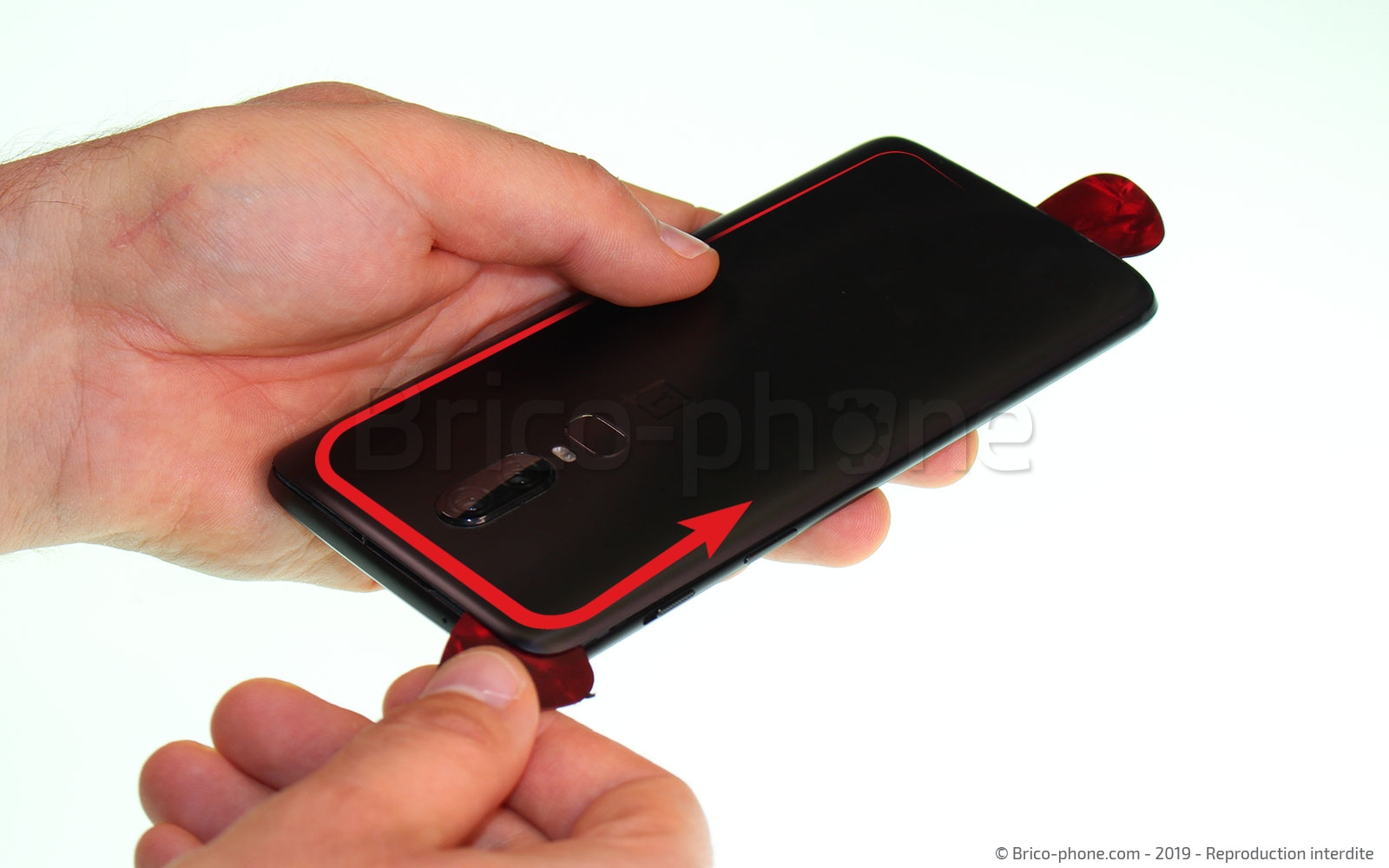 Changement d'écran vitre et LCD sur OnePlus 6 photo 1