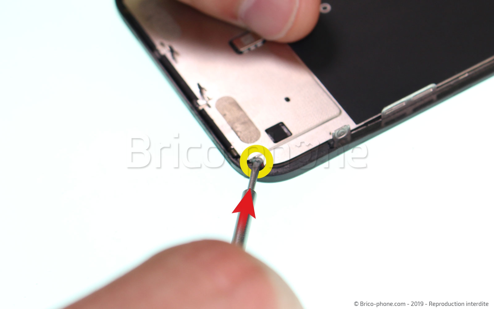 Changement de l'écran (vitre + LCD) sur iPhone XR photo 3