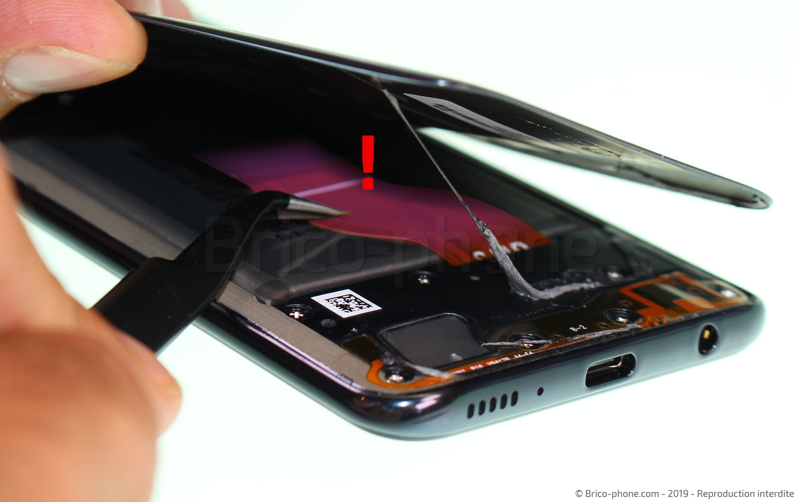 Changement de dock sur Galaxy A40 photo 3