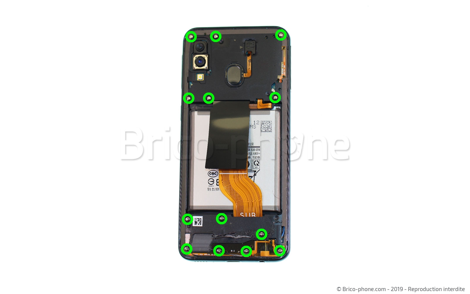 Changement de dock sur Galaxy A40 photo 1