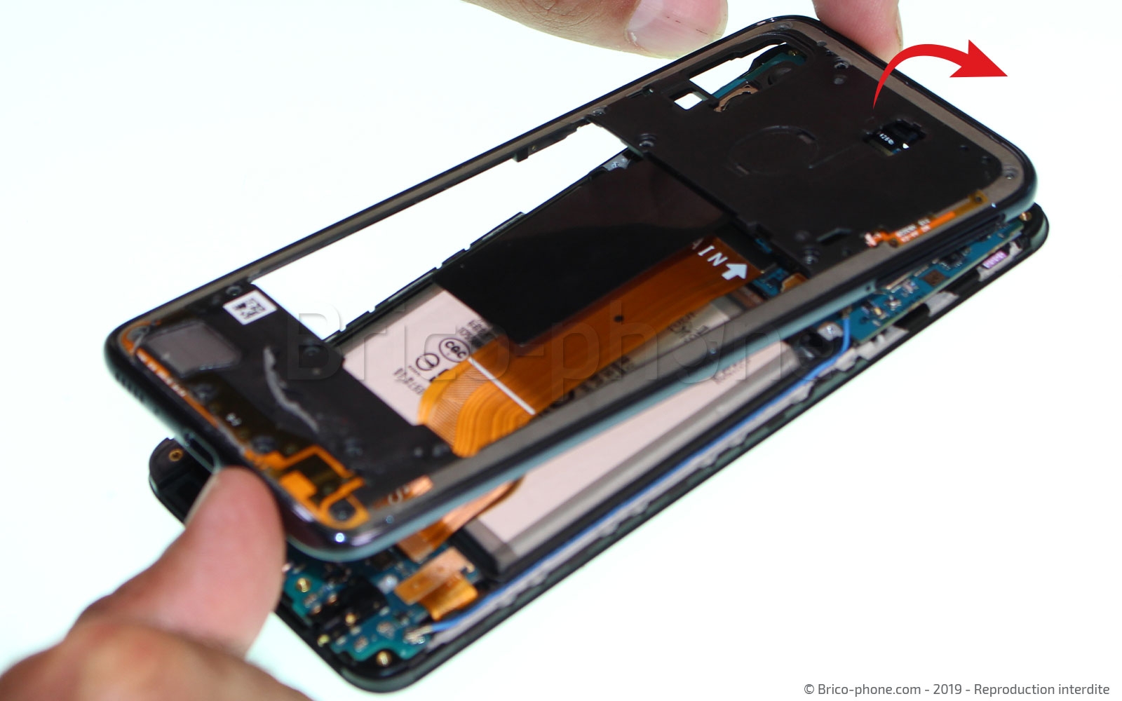 Changement de dock sur Galaxy A40 photo 3