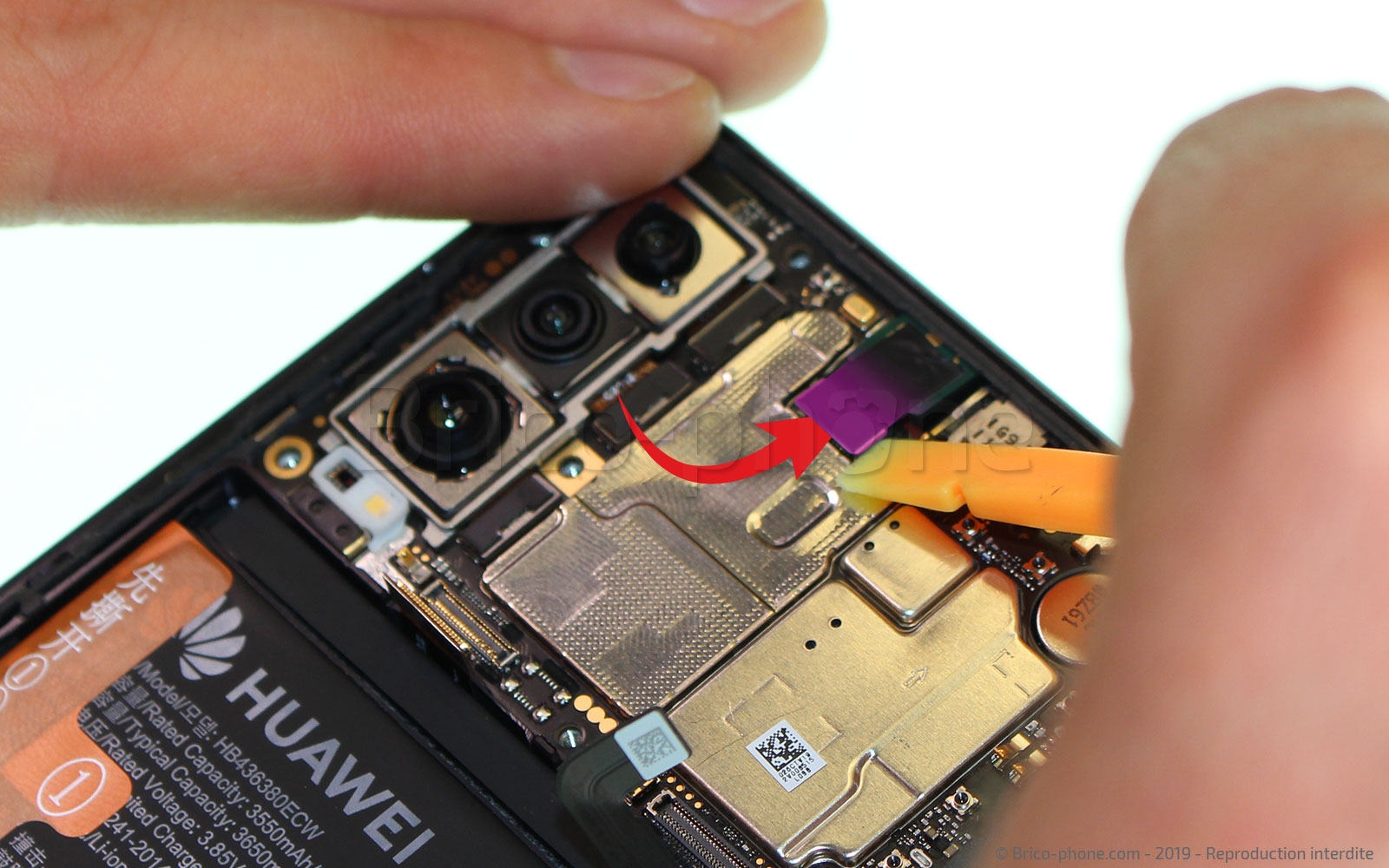 Démontage complet sur P30 photo 2