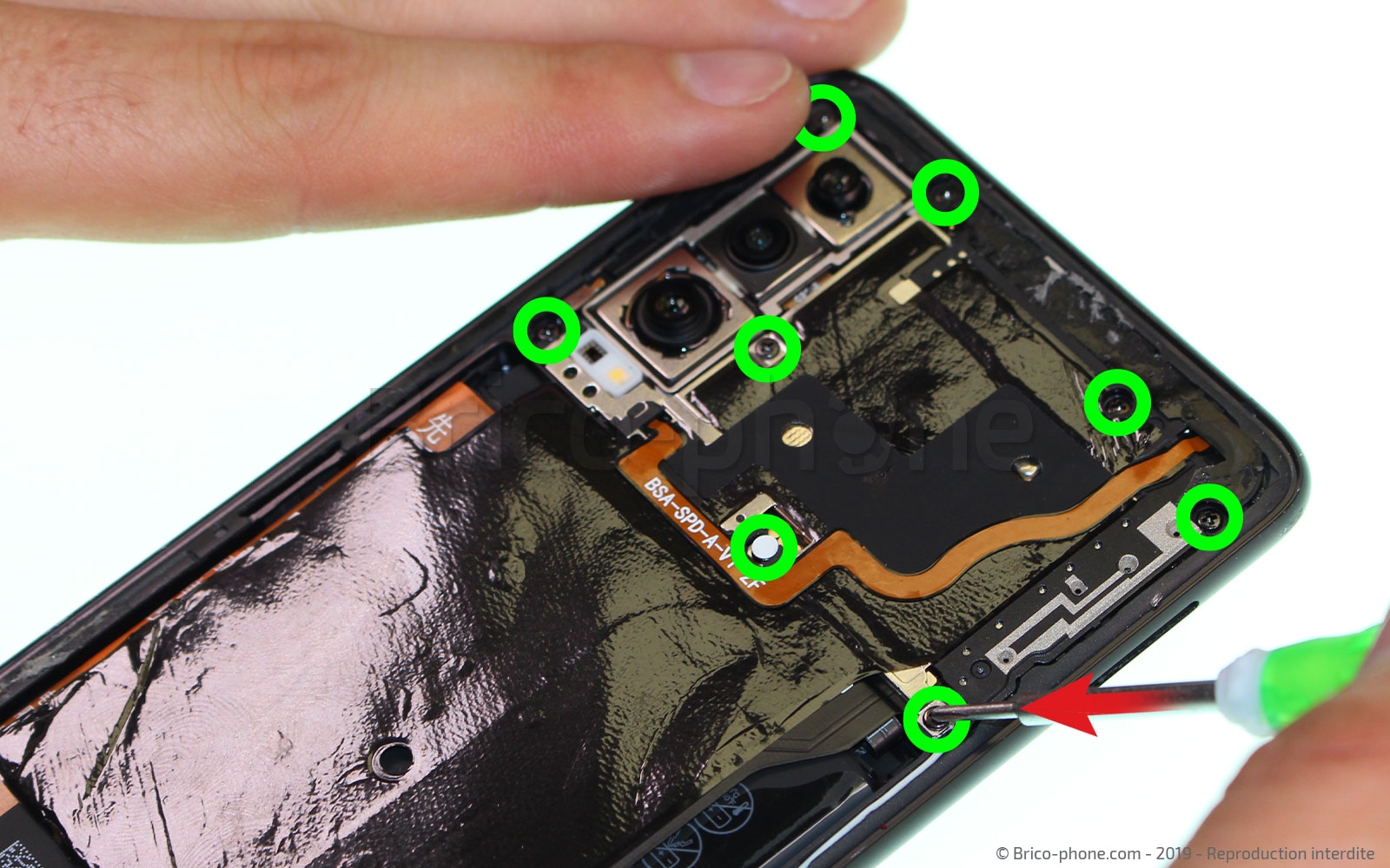 Changement de Batterie sur P30 photo 1