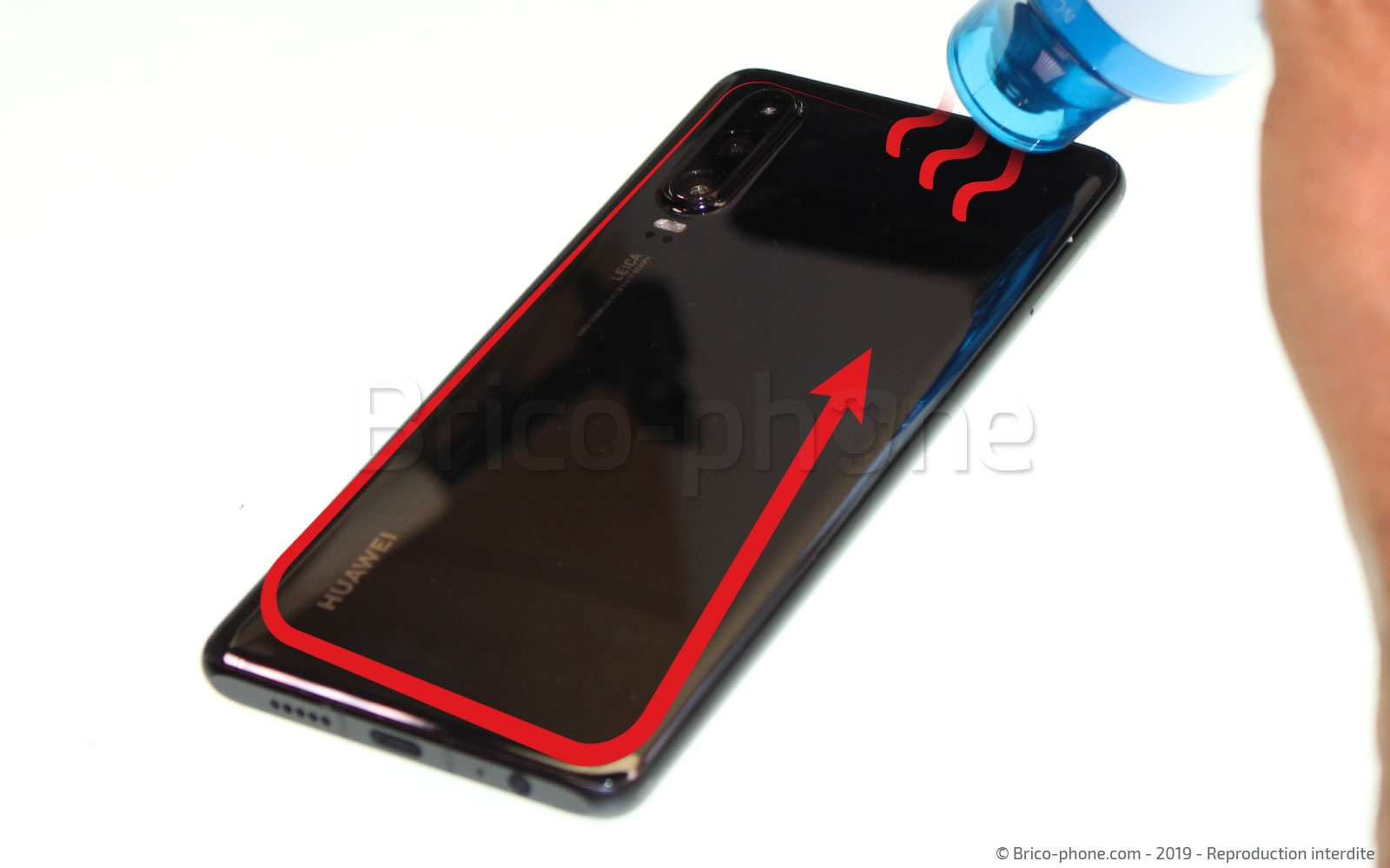 Changement de Batterie sur P30 photo 2