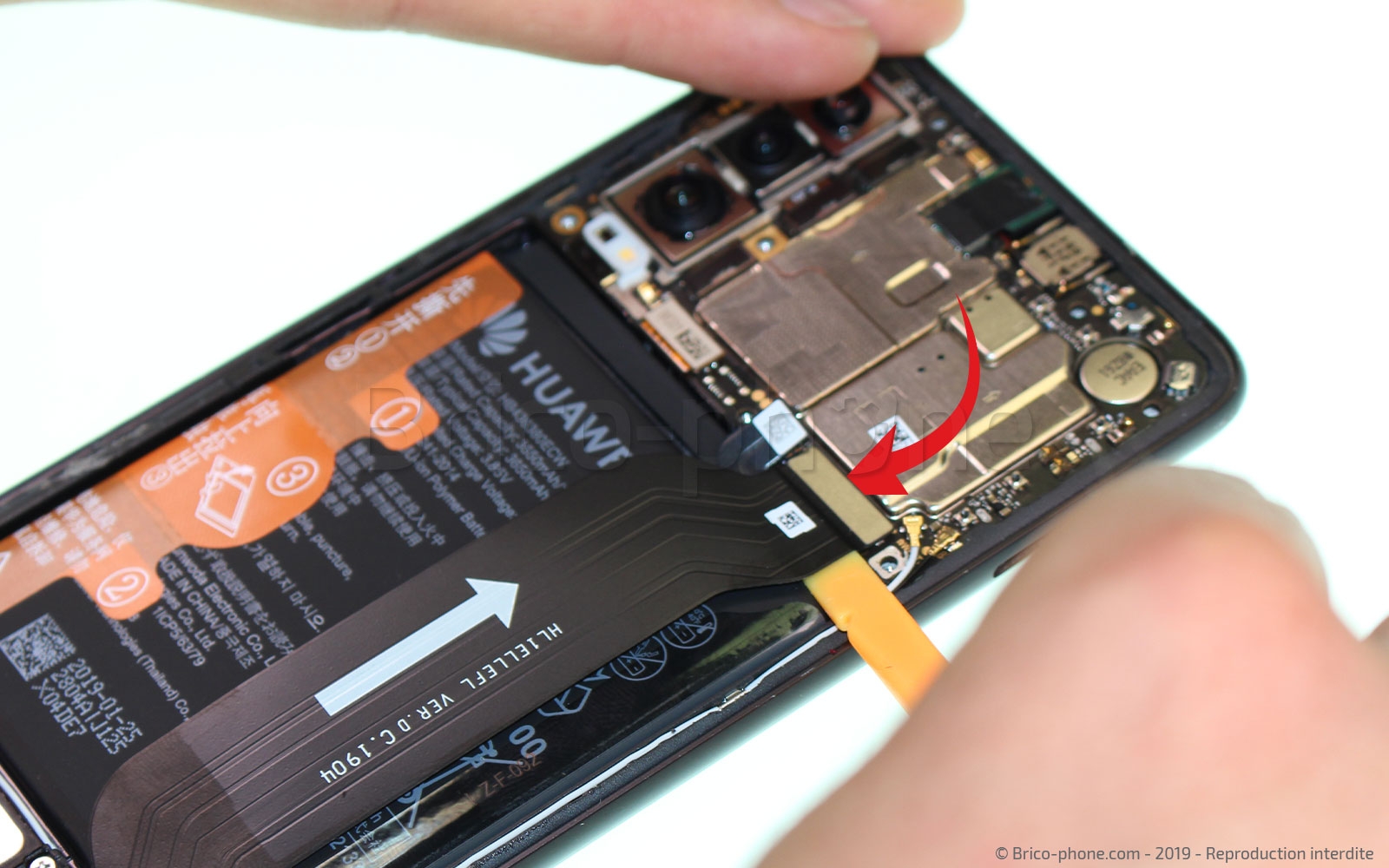 Changement de Batterie sur P30 photo 2