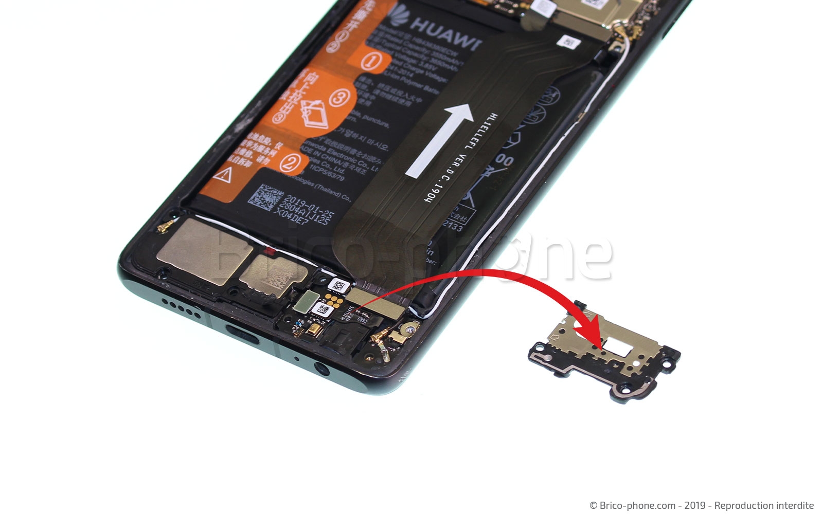 Changement de Batterie sur P30 photo 4