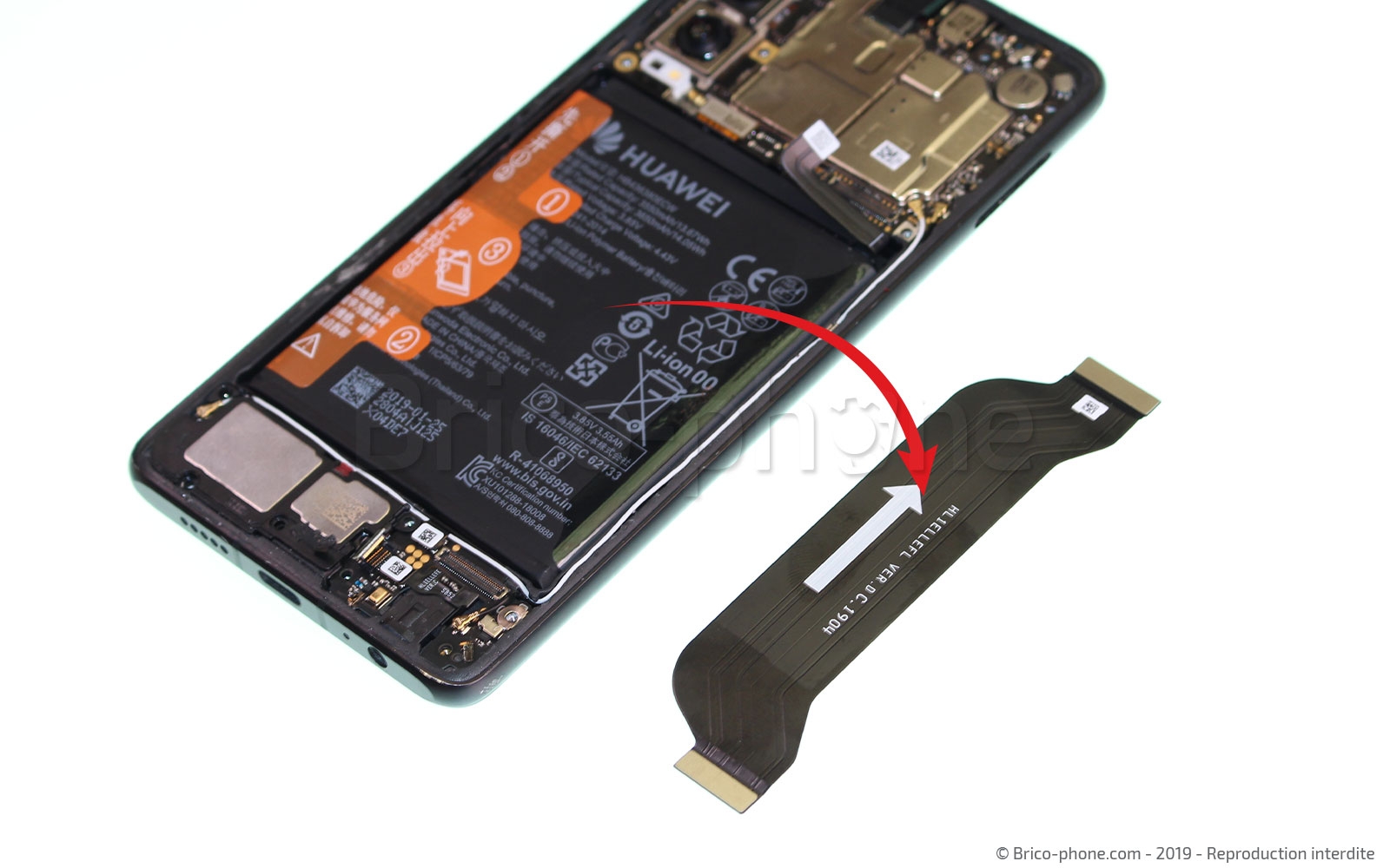 Changement de Batterie sur P30 photo 2