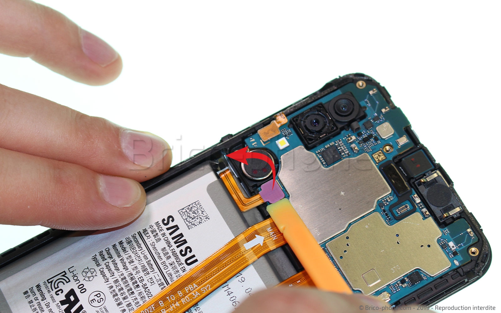 Démontage complet sur Galaxy A20e photo 1