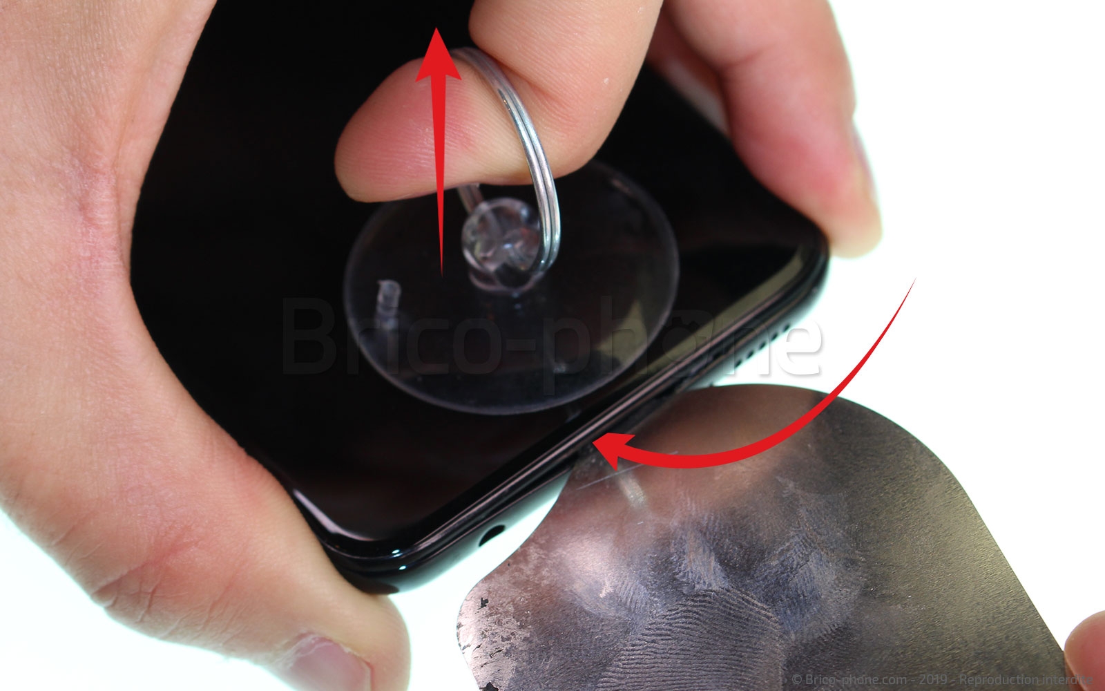 Changement de coque arrière sur Galaxy A20e photo 1