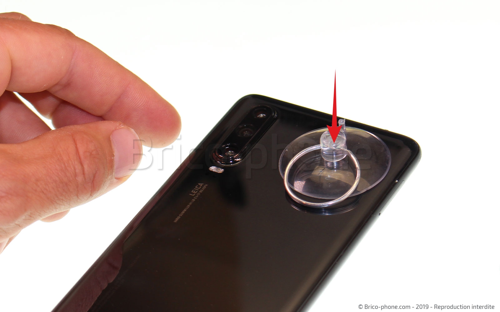 Changement du connecteur de charge sur P30 photo 1