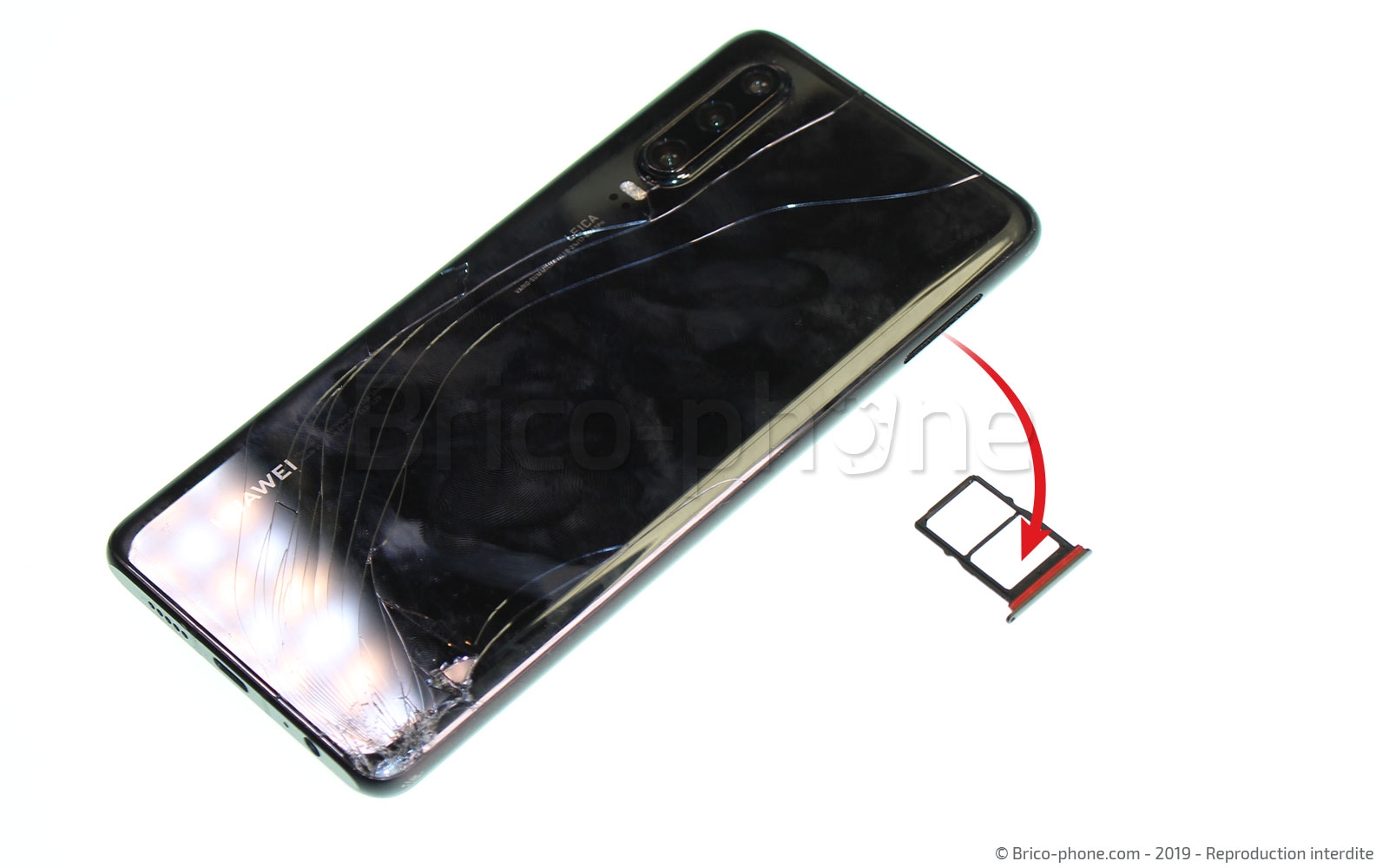 Changement du connecteur de charge sur P30 photo 4