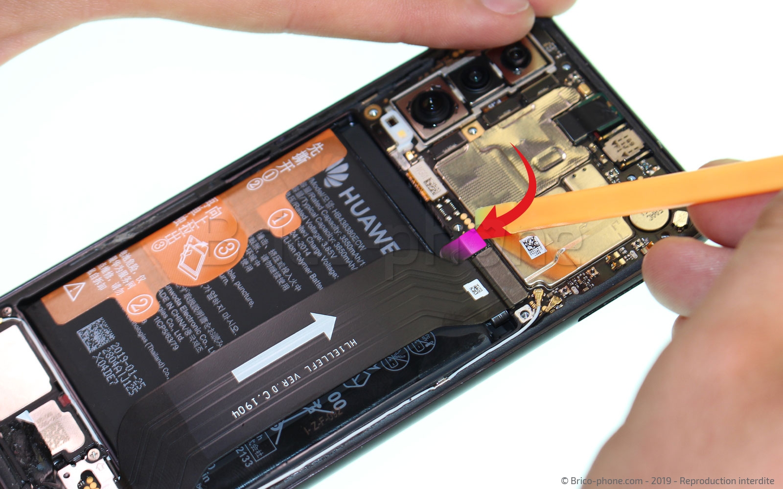 Changement du bloc écran  sur P30 photo 1